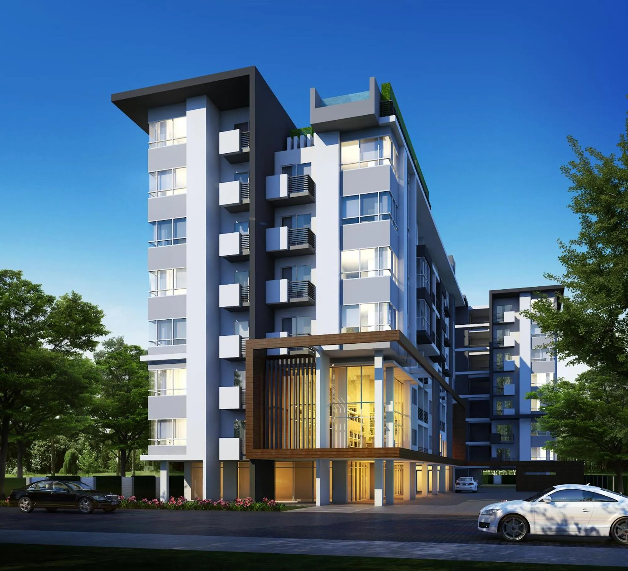 Area and facilities in The September Salaya