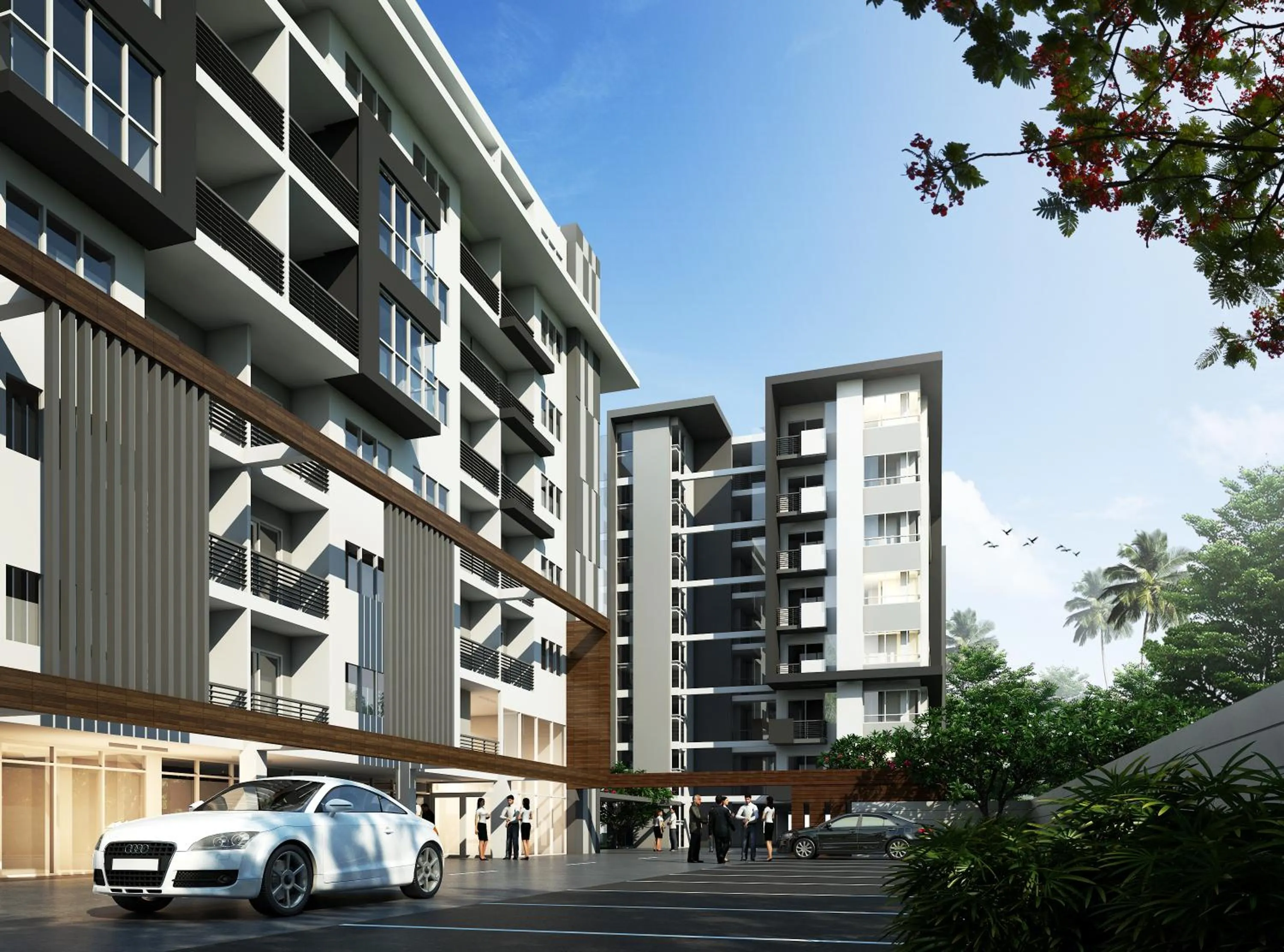 Area and facilities in The September Salaya