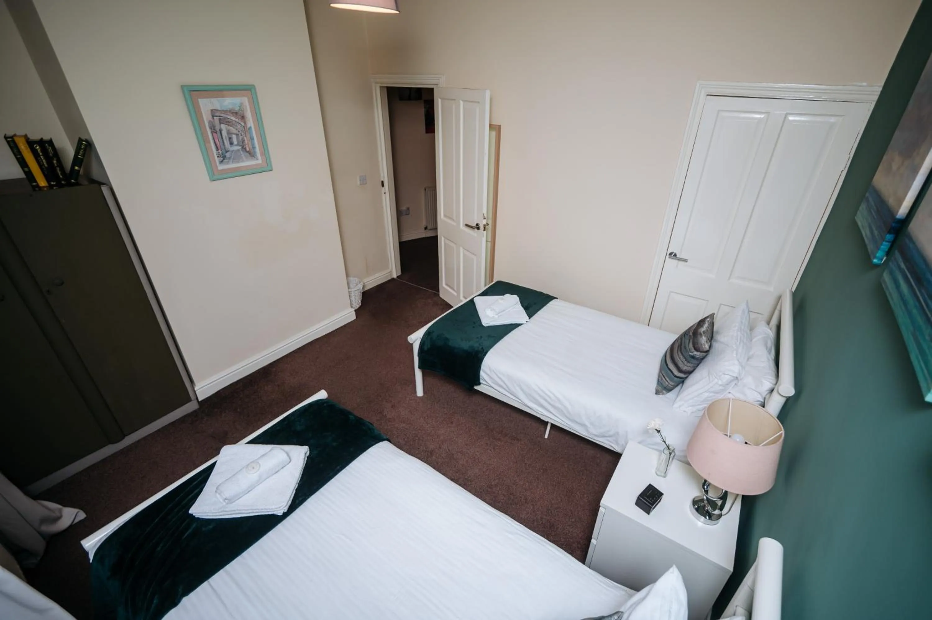 Bed in Woodhouse Lodge