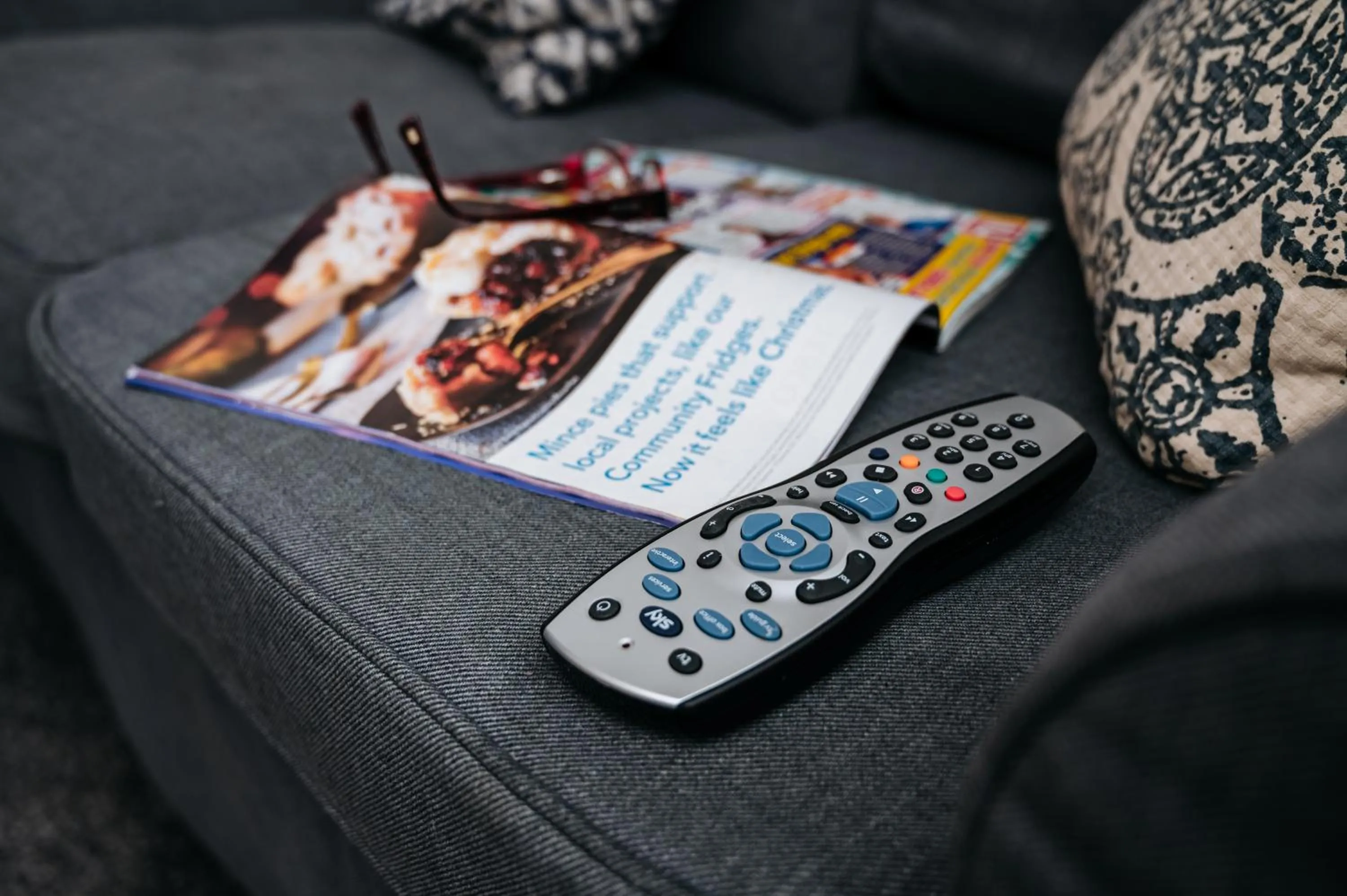 Living room in Woodhouse Lodge