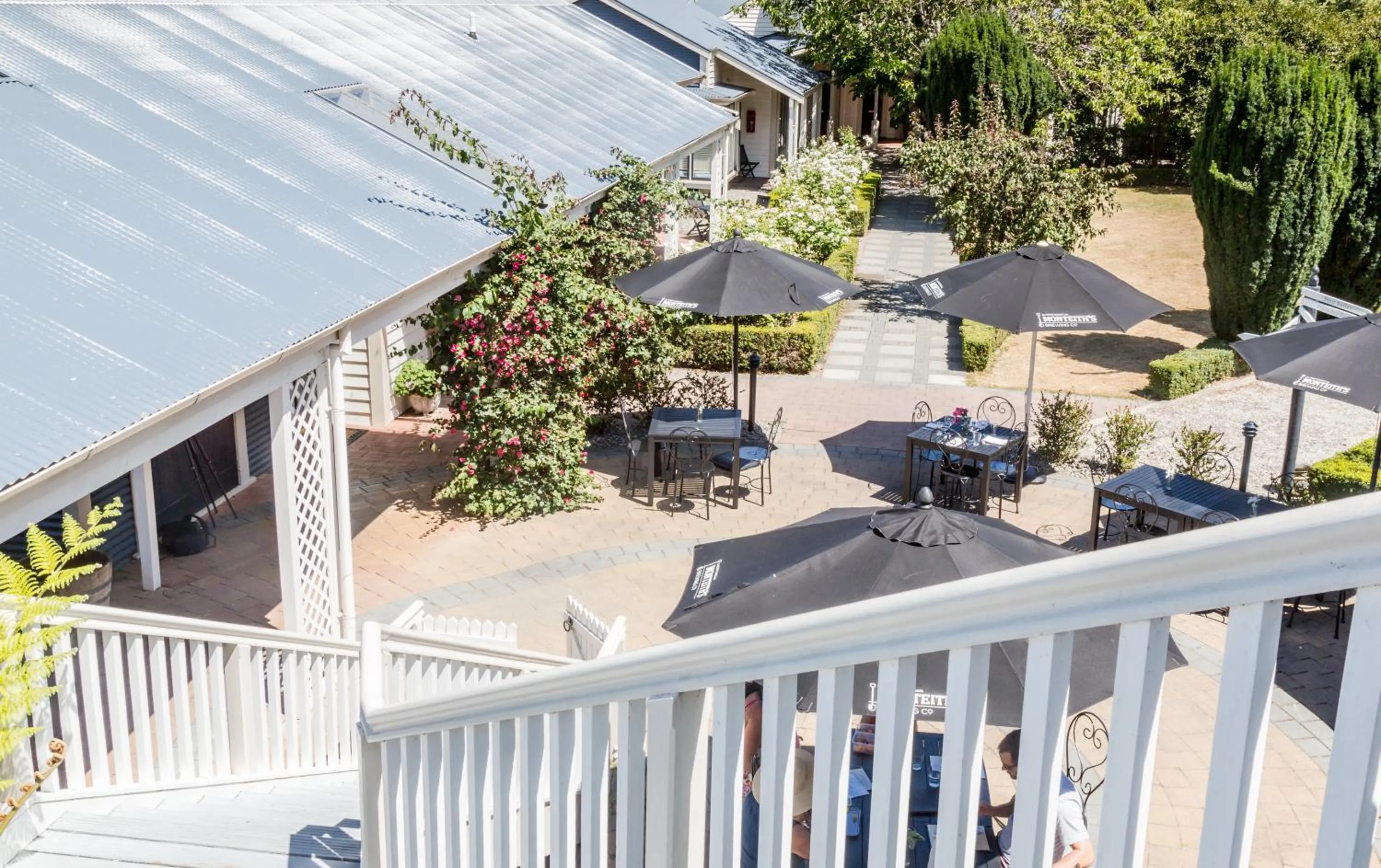 Garden in The Martinborough Hotel