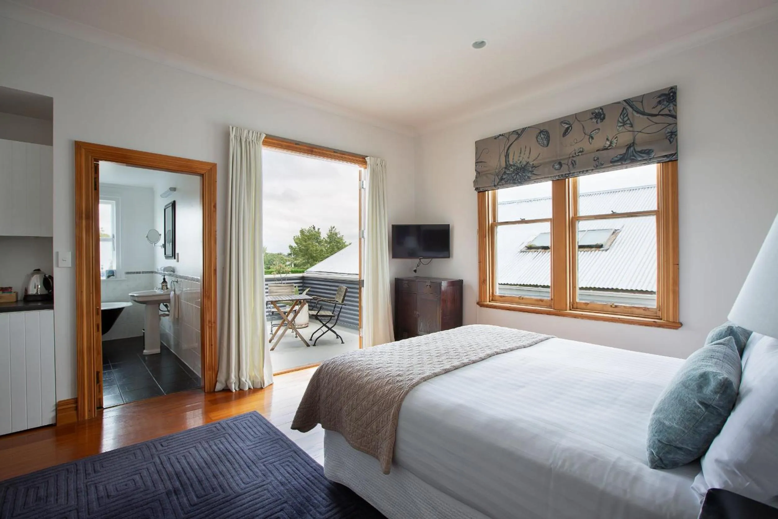 Photo of the whole room, Bed in The Martinborough Hotel