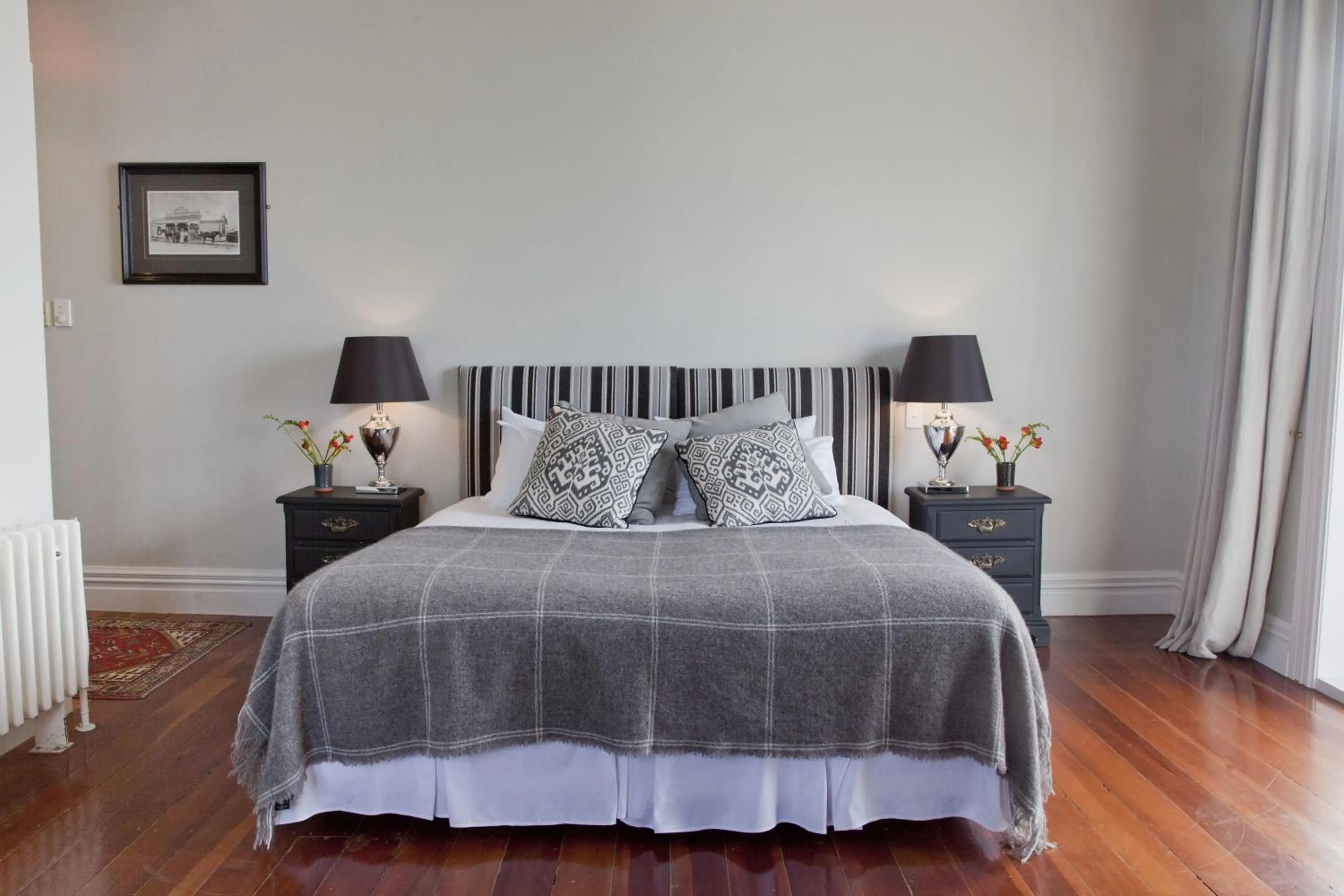 Bed in The Martinborough Hotel