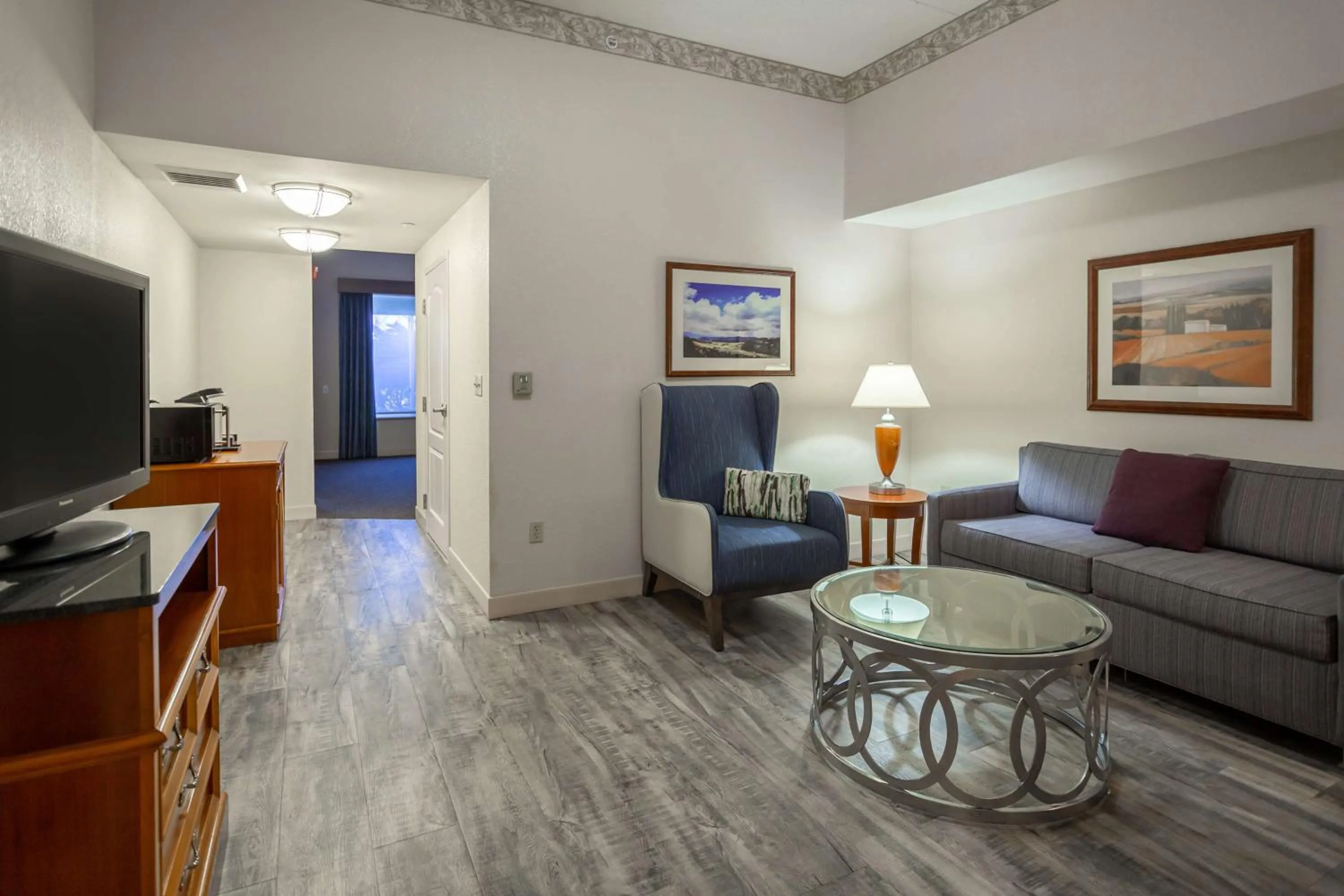 Living room in Hilton Garden Inn Wooster