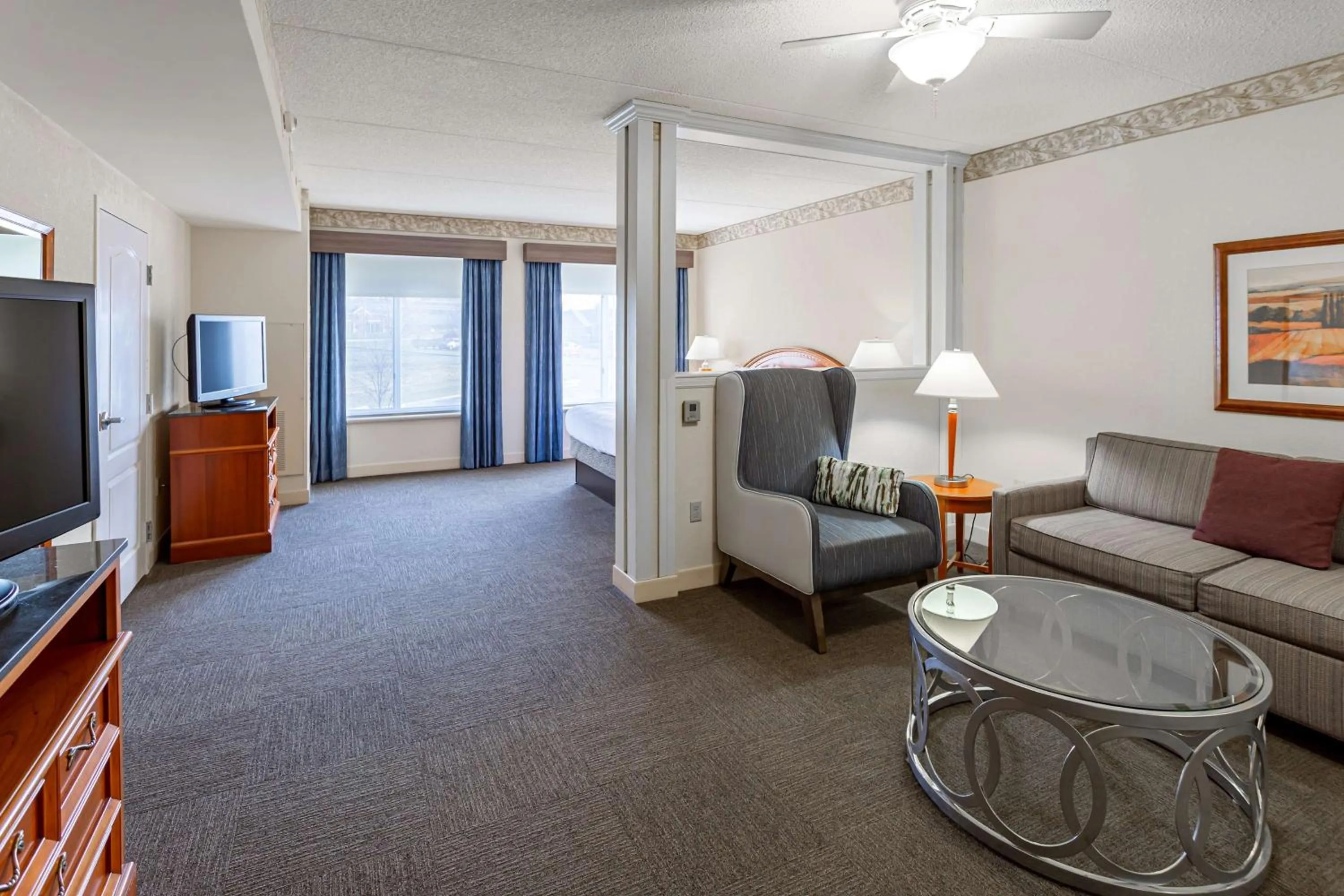 Living room in Hilton Garden Inn Wooster