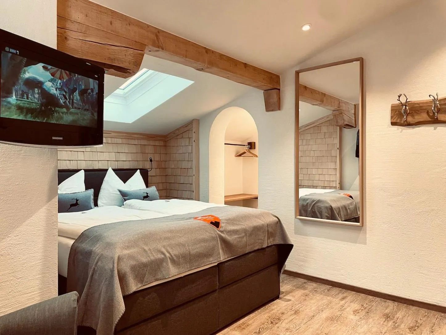 Bed in Pension Kreuzeck - Dein Glücksplatz am Lech