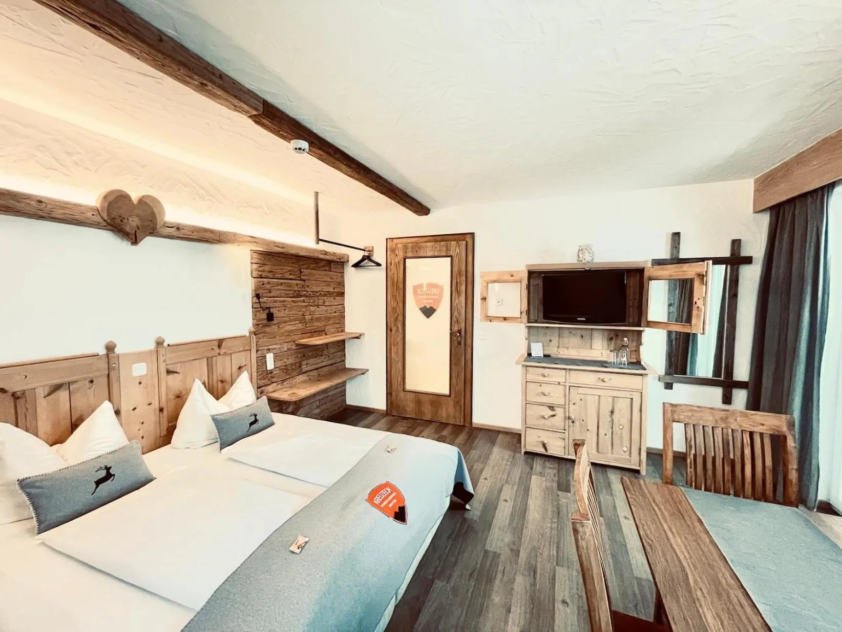 Bed in Pension Kreuzeck - Dein Glücksplatz am Lech