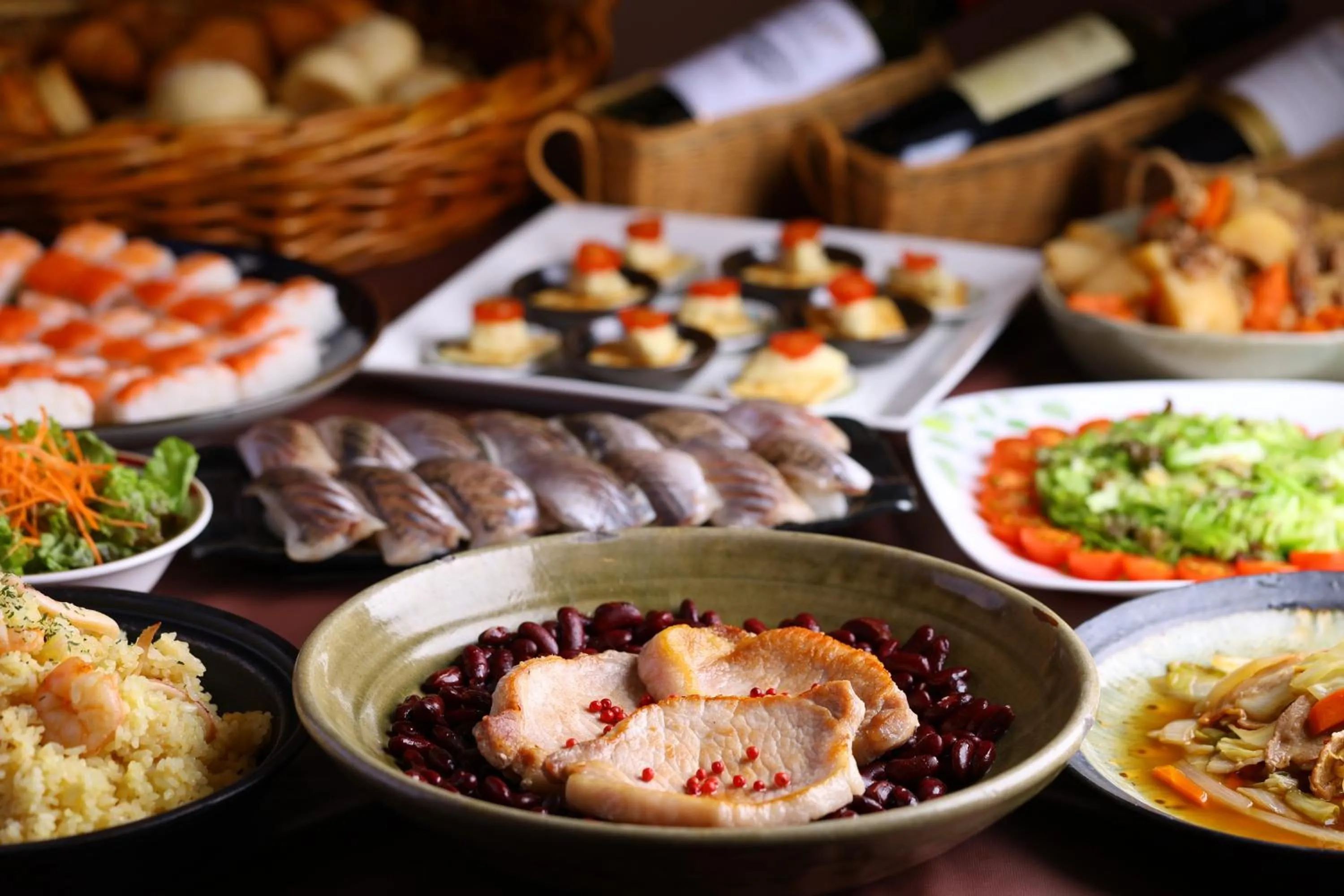 Dinner in Hotel Takimoto