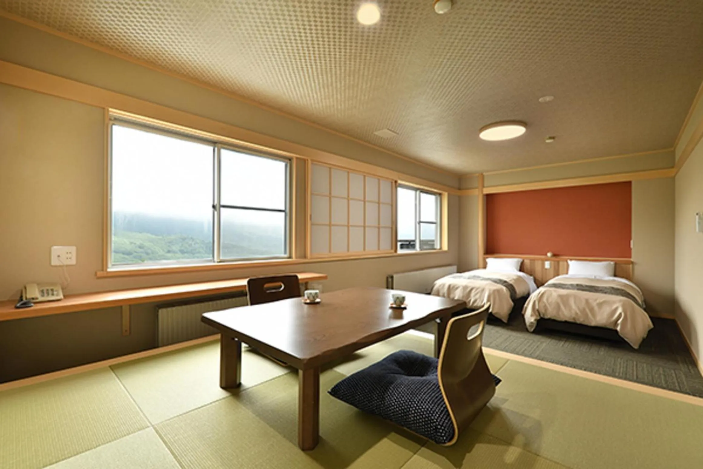 Bed in Hotel Takimoto