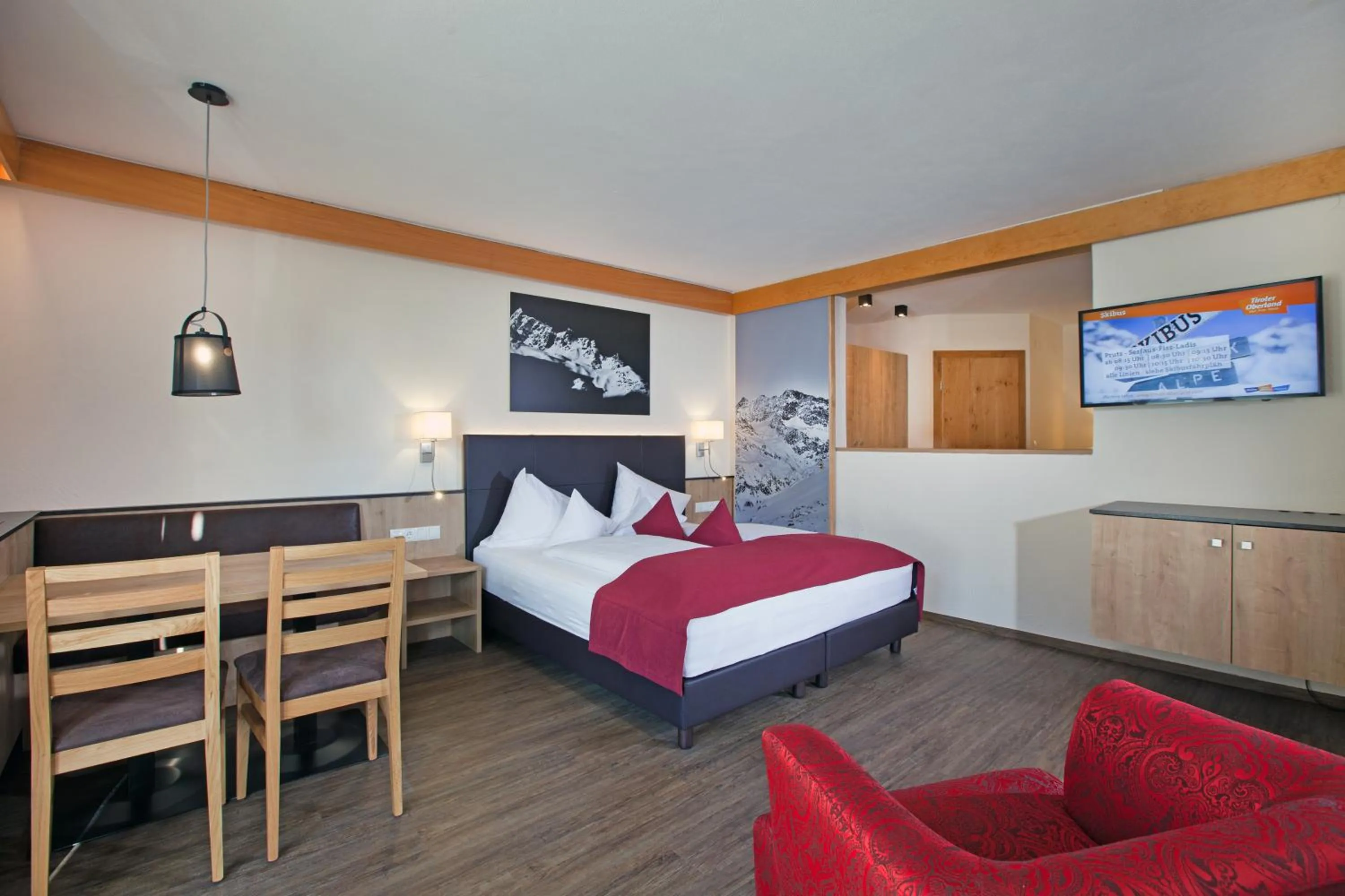 Bed in Hotel Truyenhof