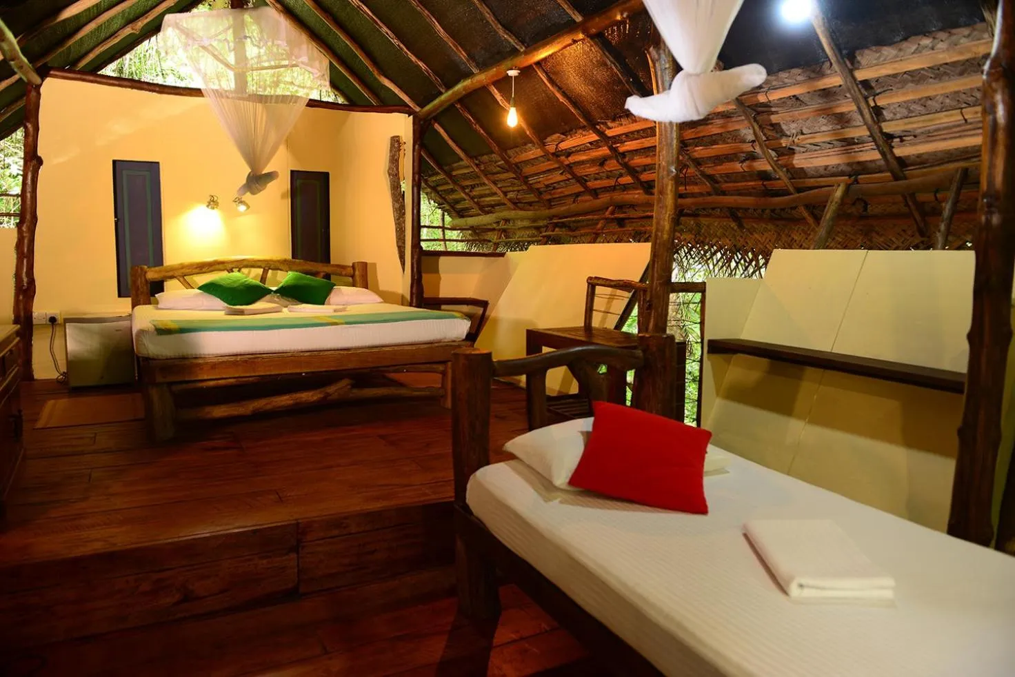 Bed in Back of Beyond - Pidurangala