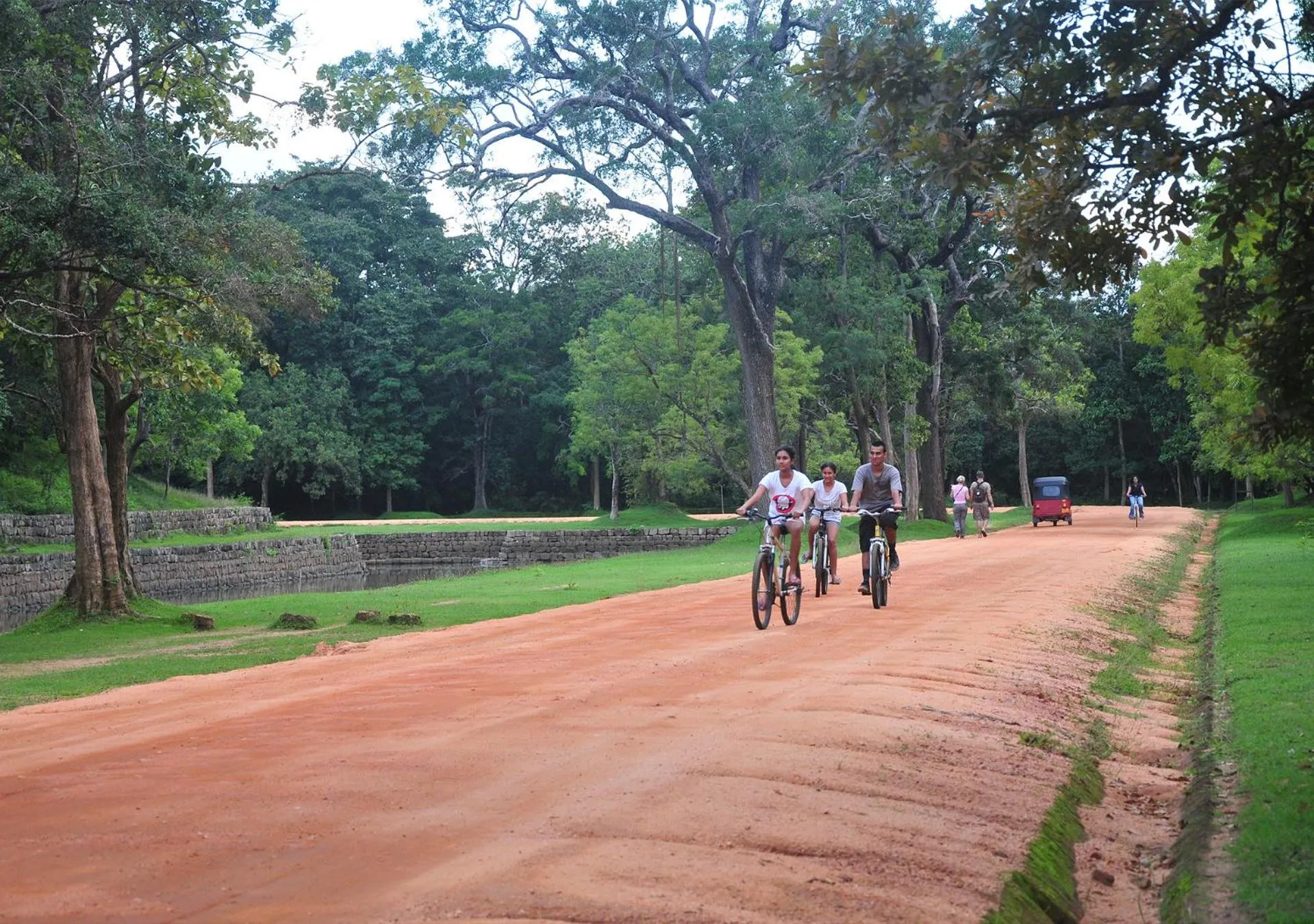 Cycling in Back of Beyond - Pidurangala