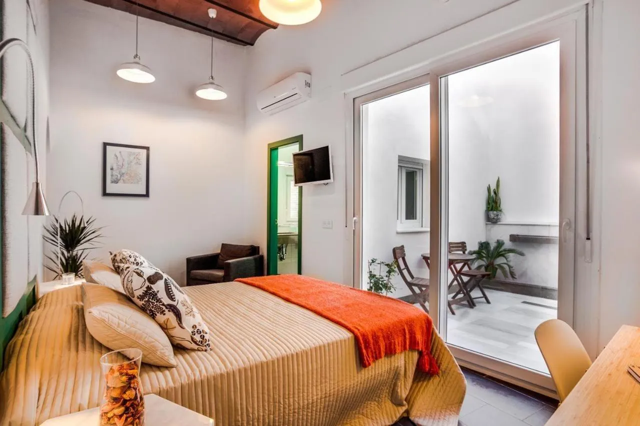 Bed in Casa Palacio El Condestable de Sevilla