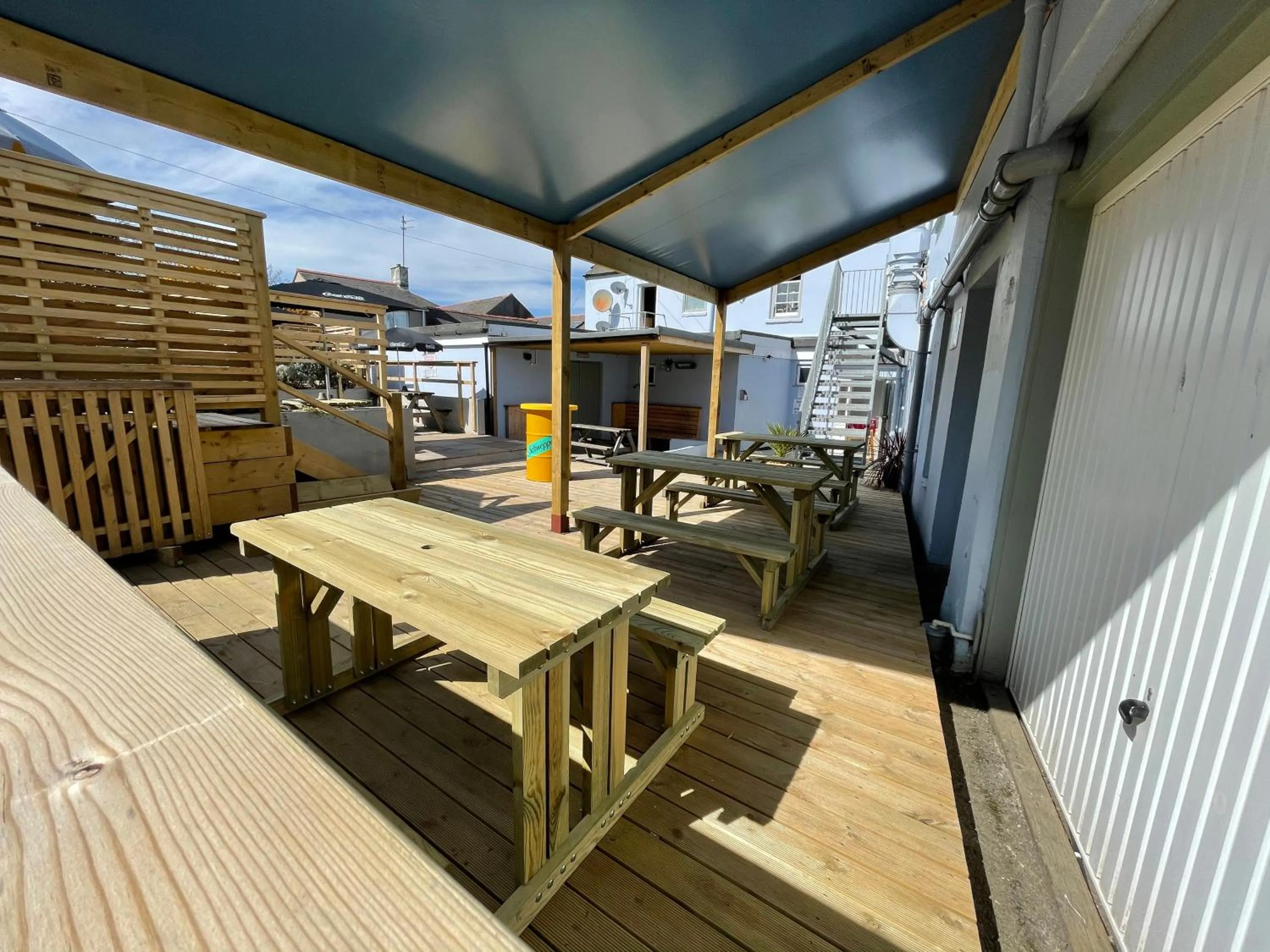 Garden in The Cornubia Inn