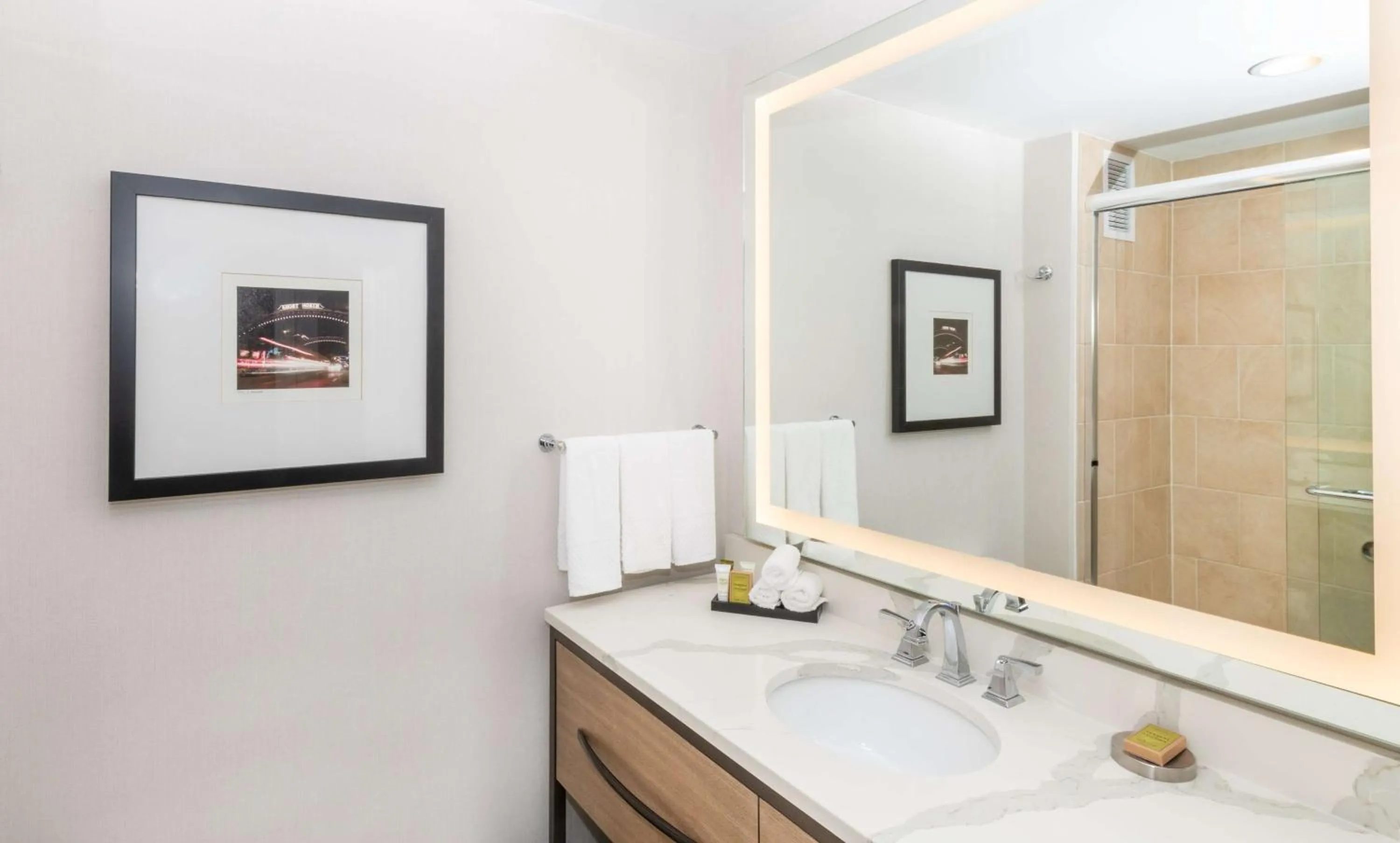 Bathroom in Hilton Columbus/Polaris