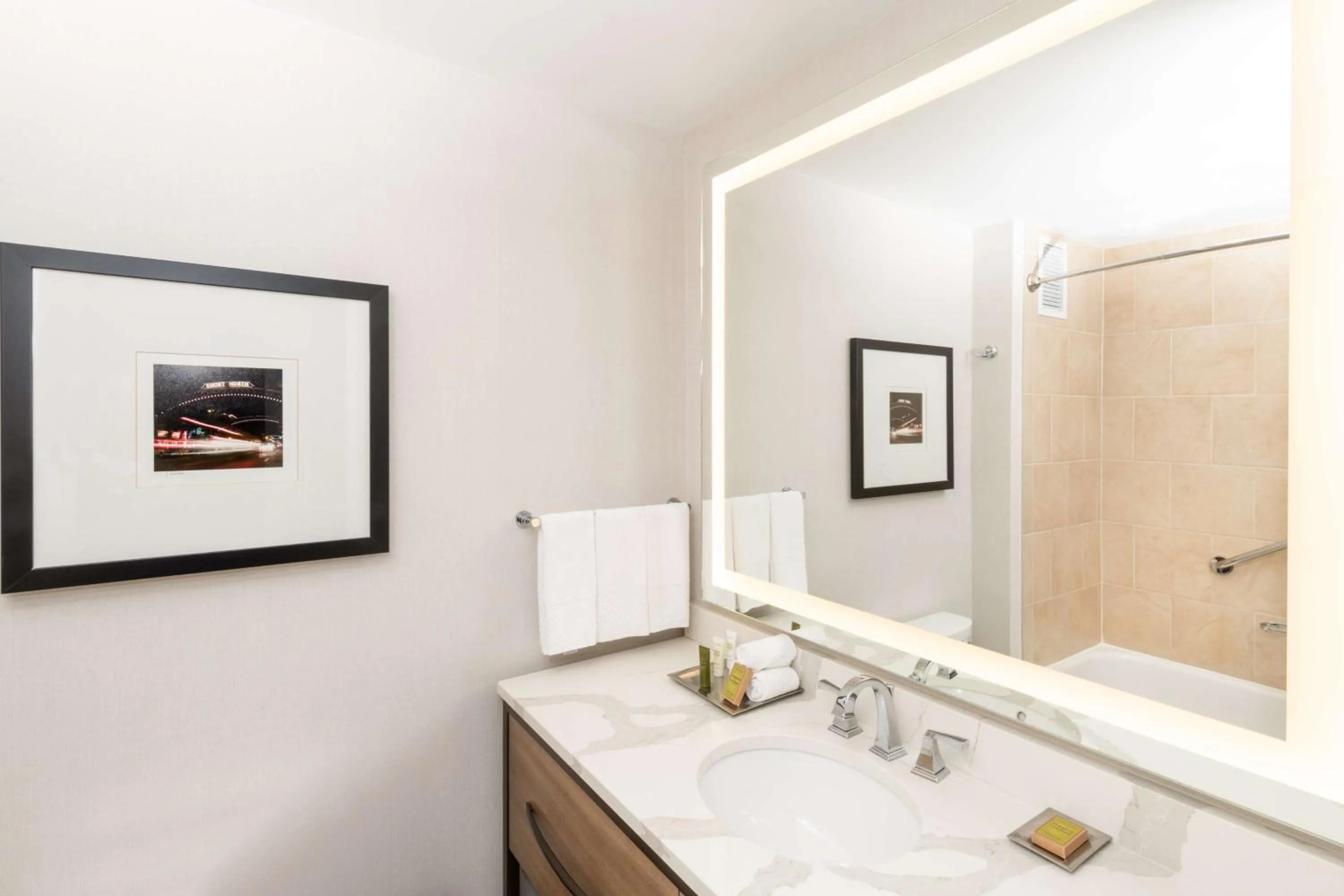 Bathroom in Hilton Columbus/Polaris