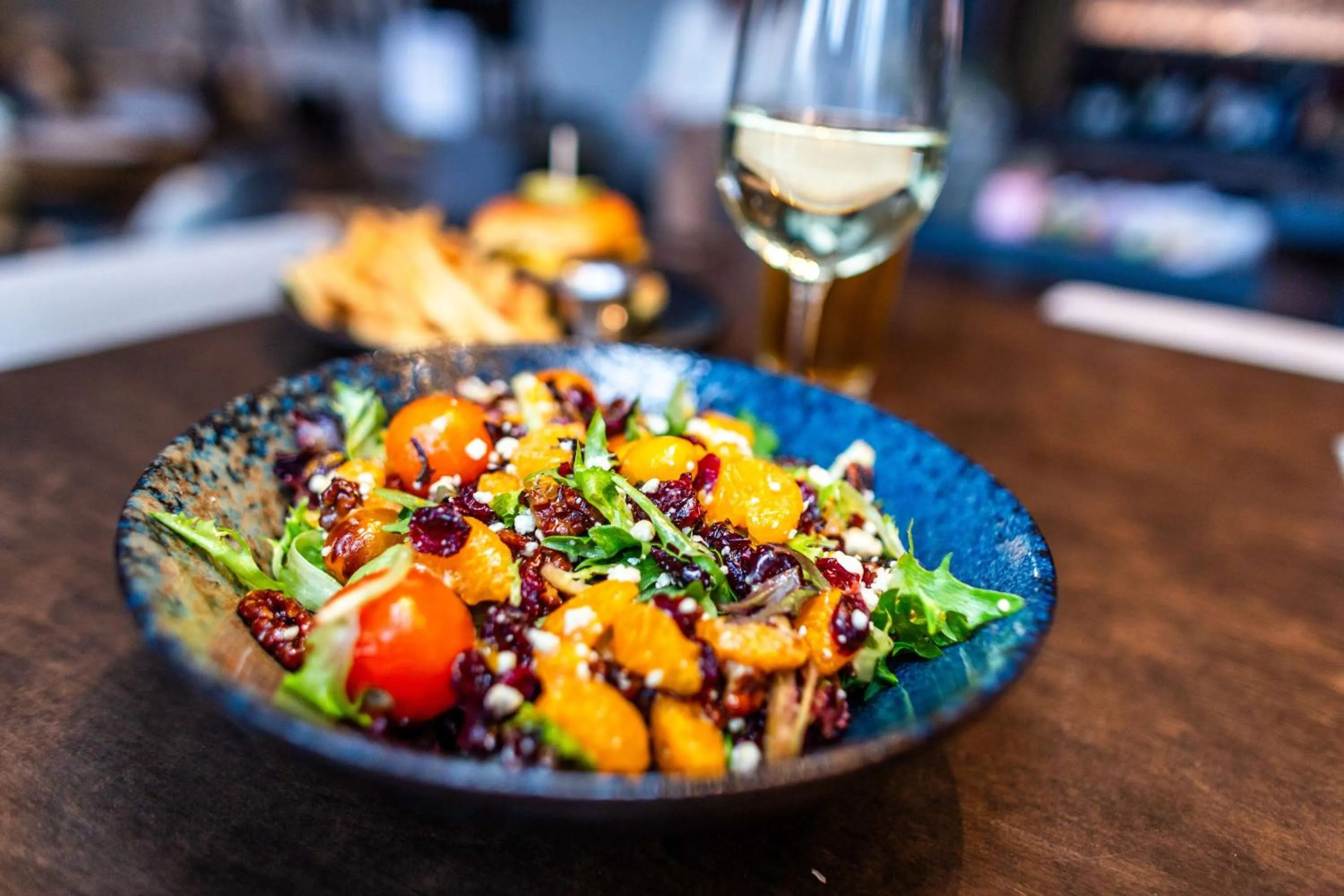 Dining area in Hilton Columbus/Polaris