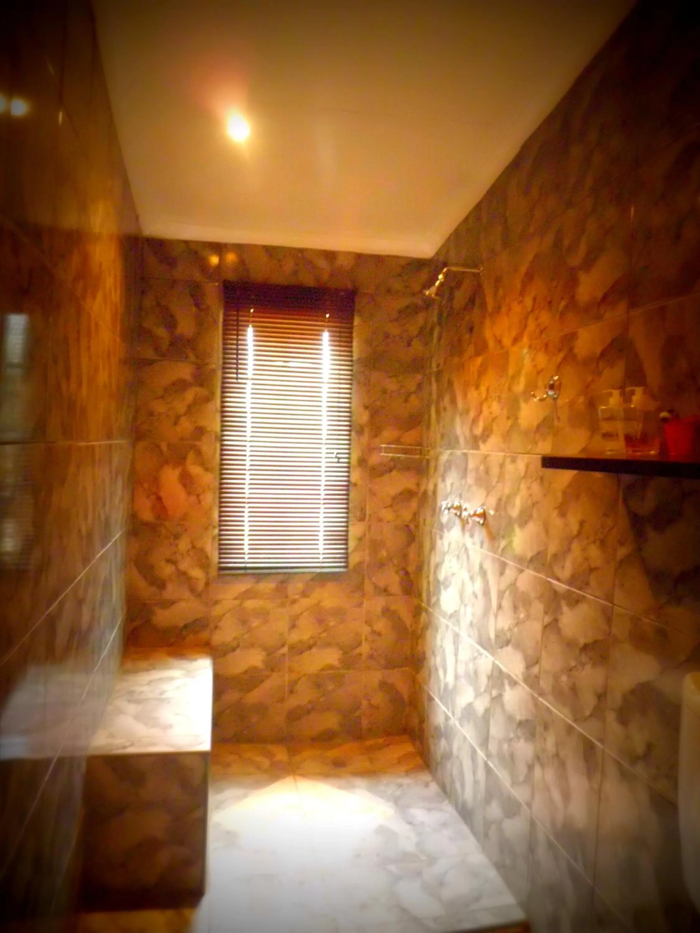 Shower in Top House Bed and Breakfast