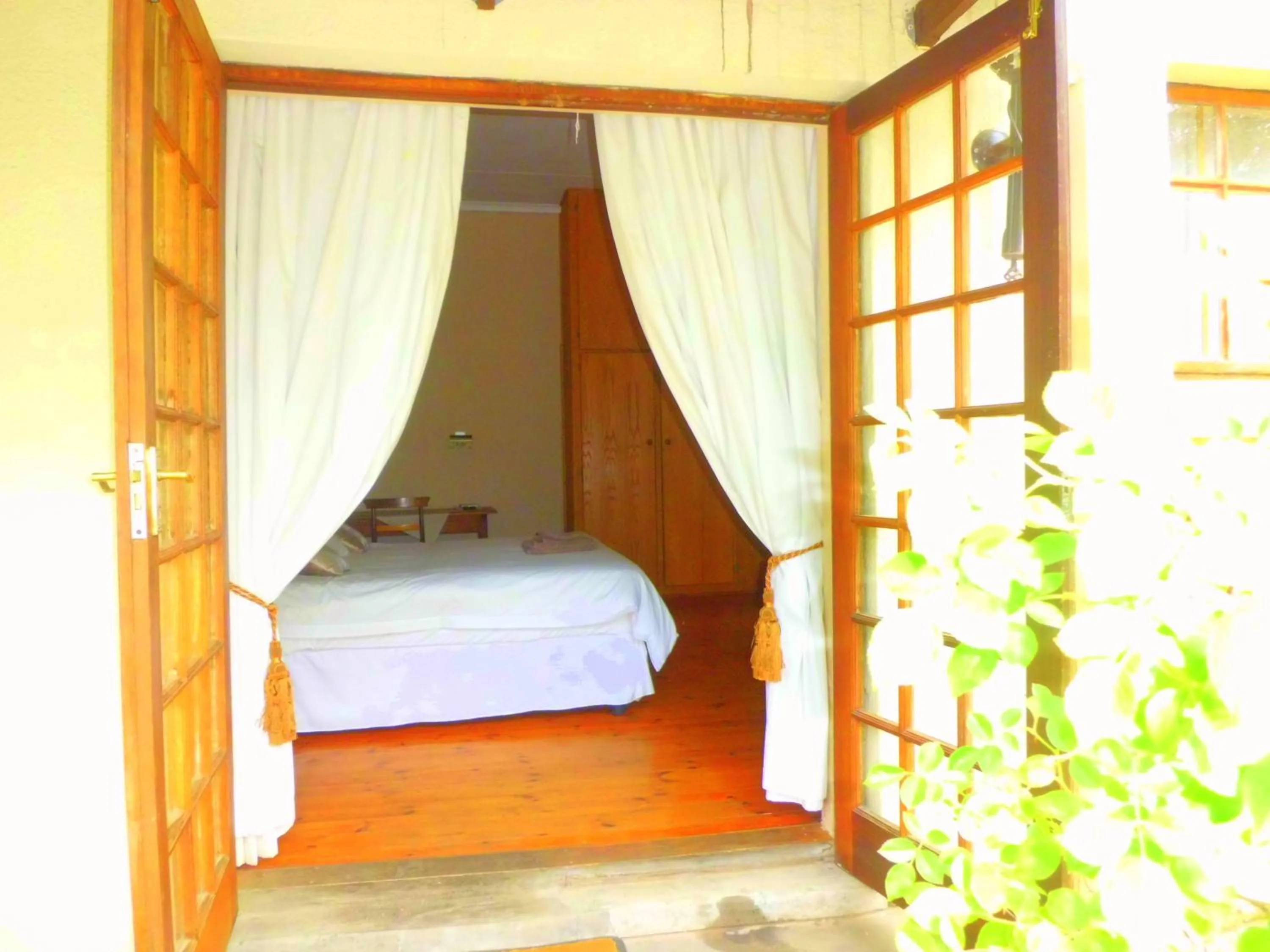 Garden view, Bed in Top House Bed and Breakfast