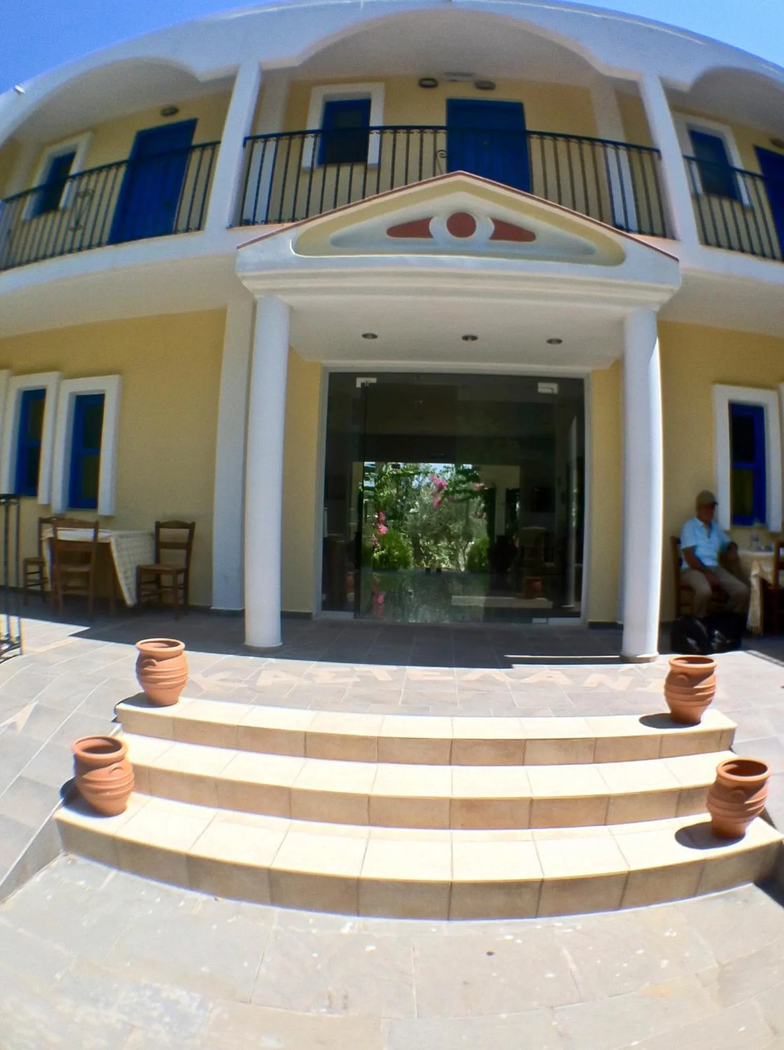 Facade/entrance in Castellania Hotel Apartments