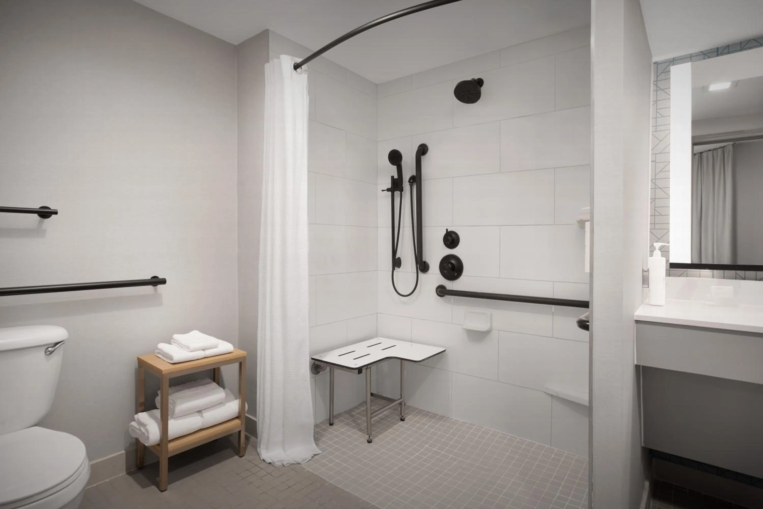 Shower in Homewood Suites by Hilton Colorado Springs-North