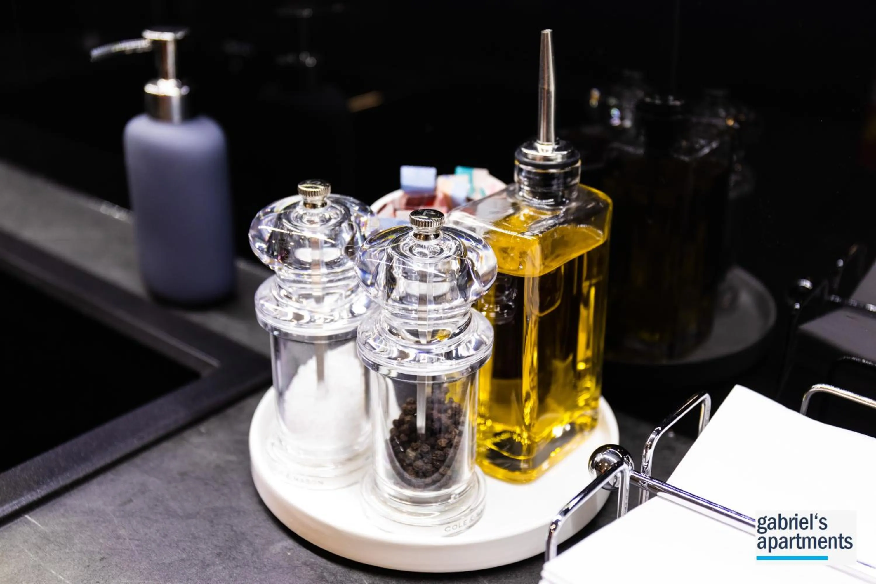 kitchen in Gabriel´s Apartments