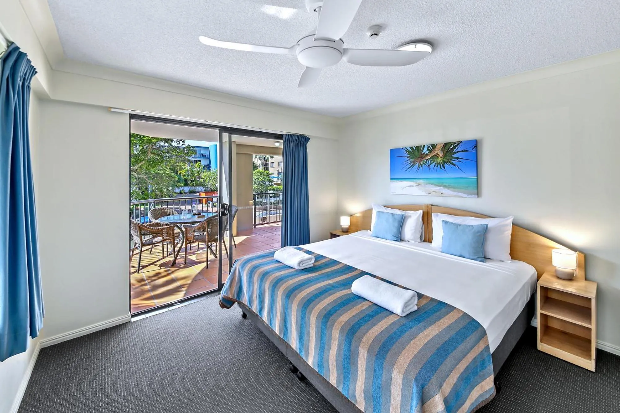 Bedroom, Bed in Belaire Place Motel Apartments