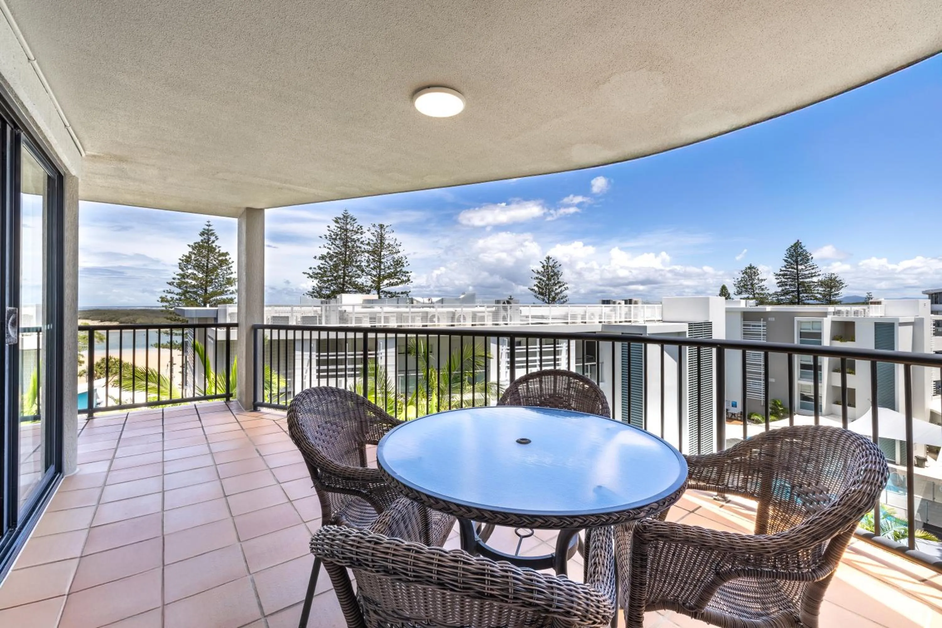 Balcony/Terrace in Belaire Place Motel Apartments