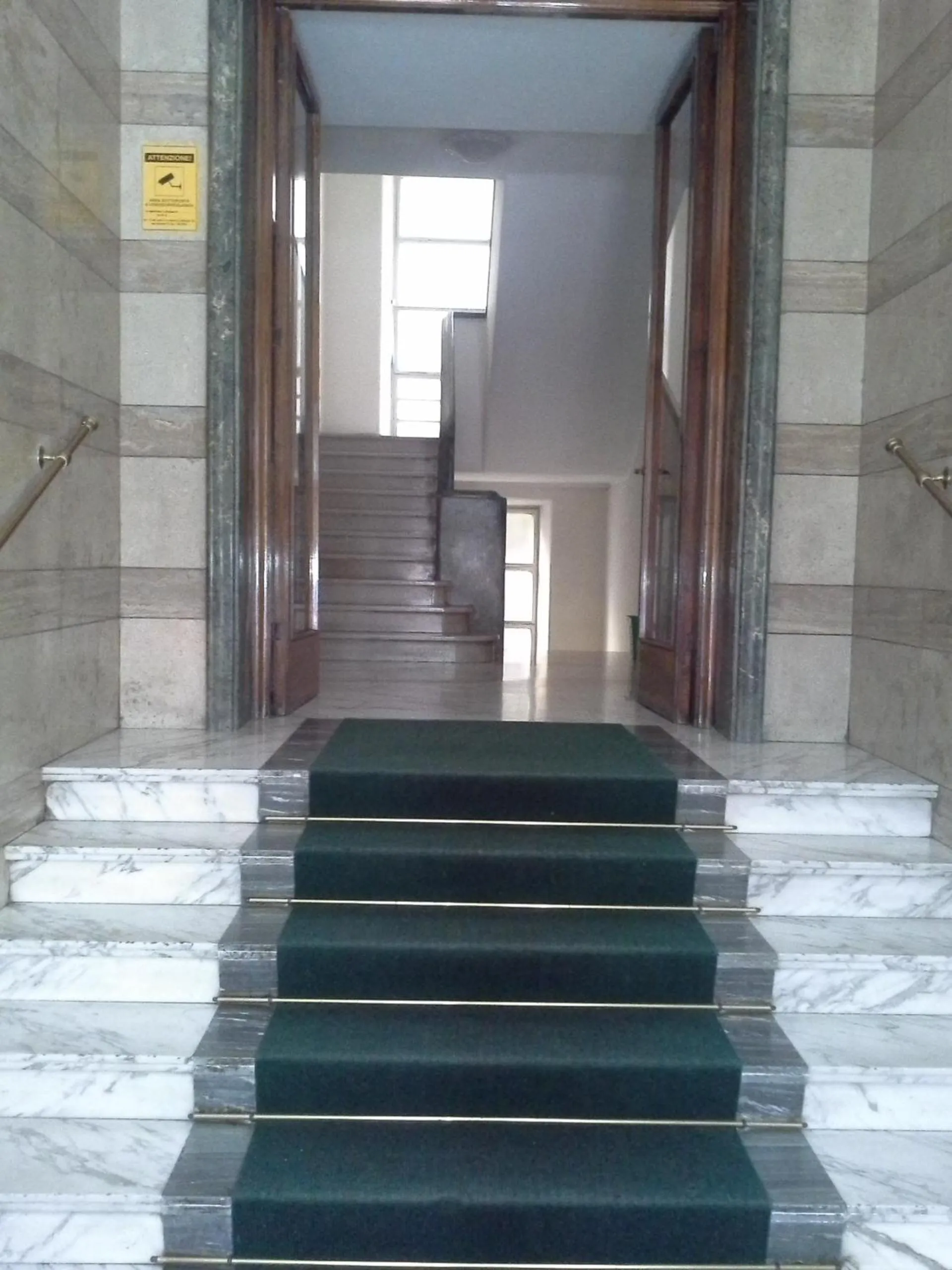 Facade/entrance in InnVatican Guest House