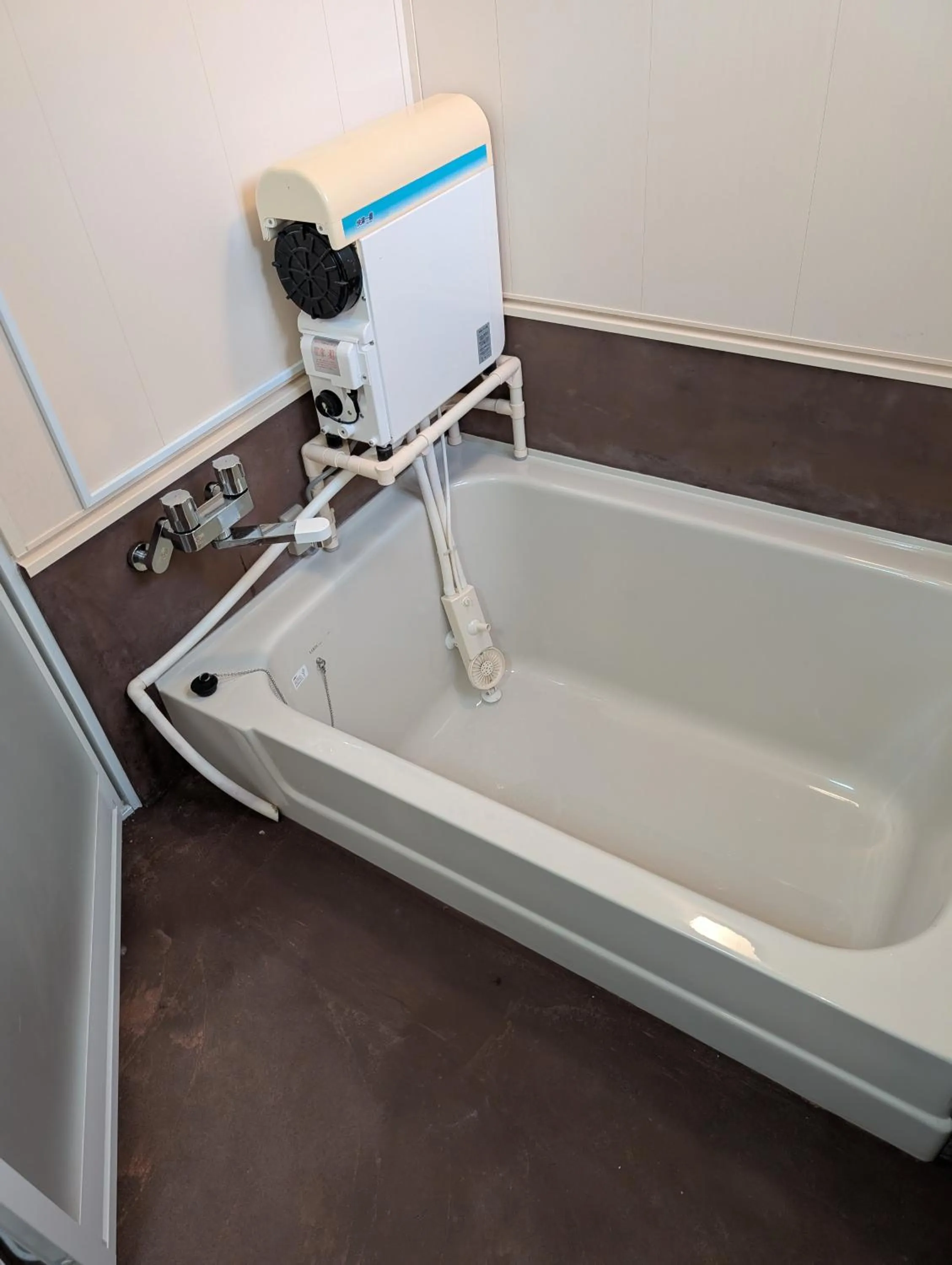 Bathroom in Abashiri Ryuhyou no Oka guesthouse