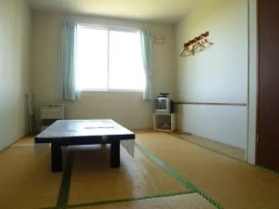 Living room in Abashiri Ryuhyou no Oka guesthouse