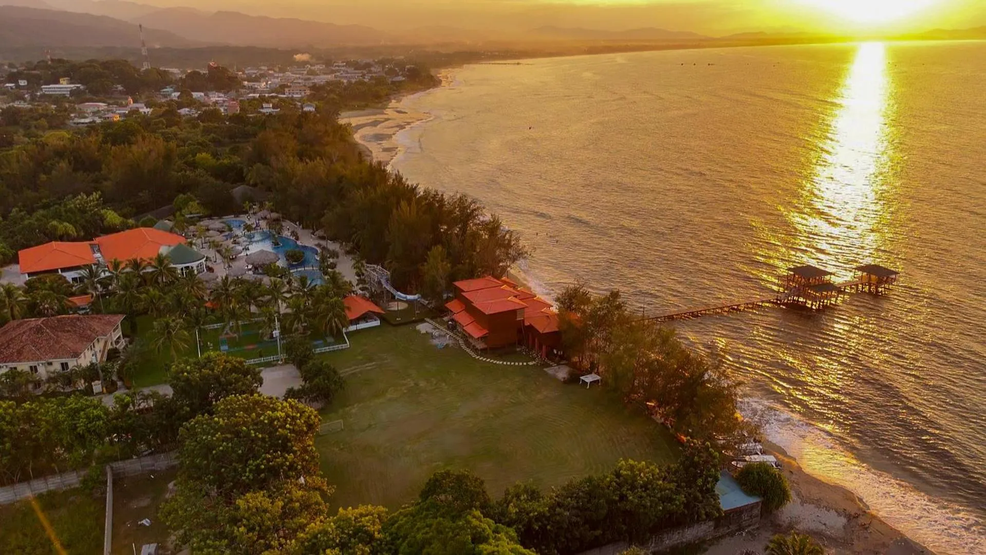 Bird's eye view in La Ensenada Beach Resort