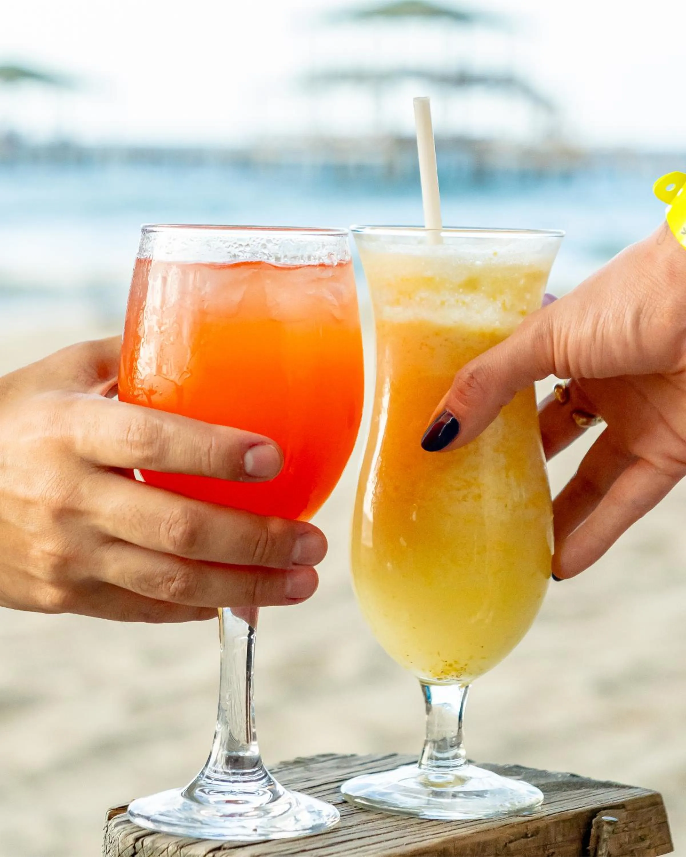 Drinks in La Ensenada Beach Resort