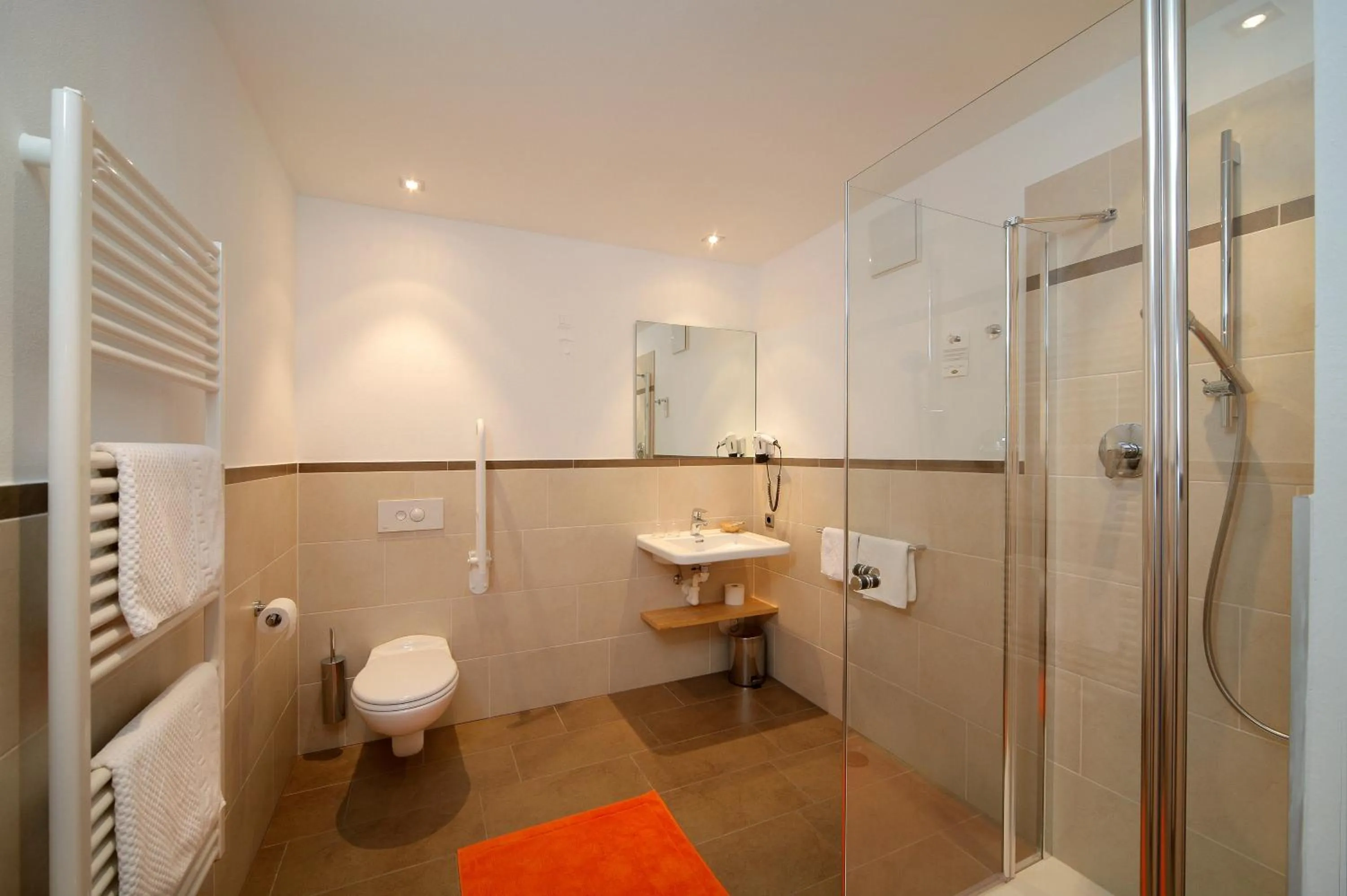 Bathroom in Hotel Ultnerhof