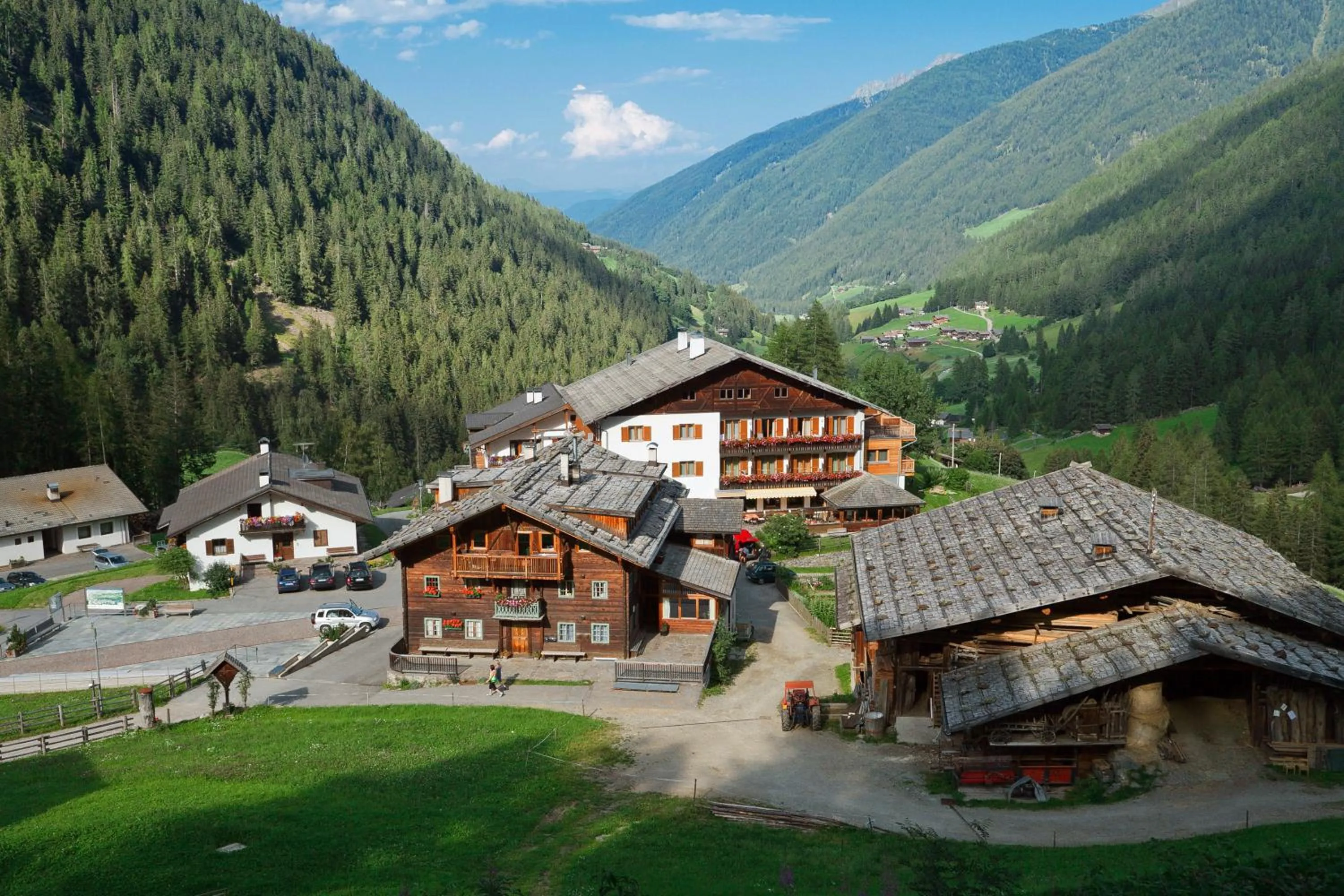 Bird's eye view in Hotel Ultnerhof