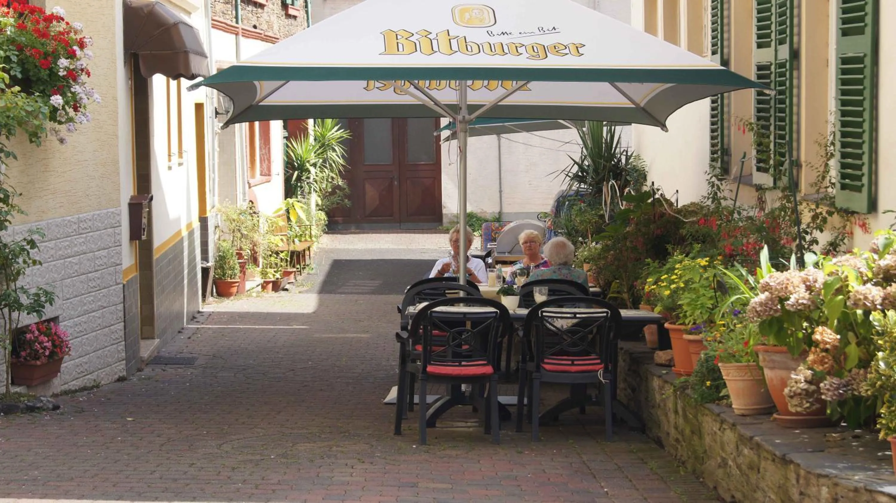 Balcony/Terrace in Hotel-Restaurant Ehses