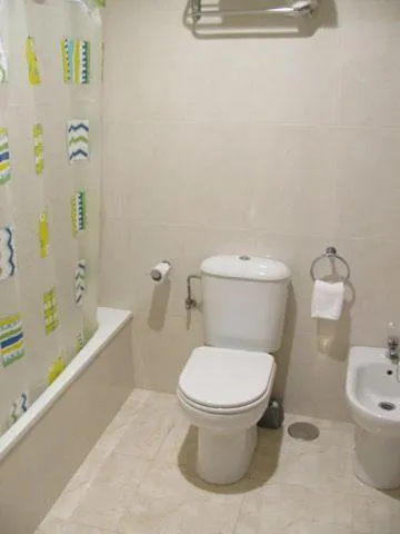 Bathroom in Hotel Restaurante Los Tulipanes