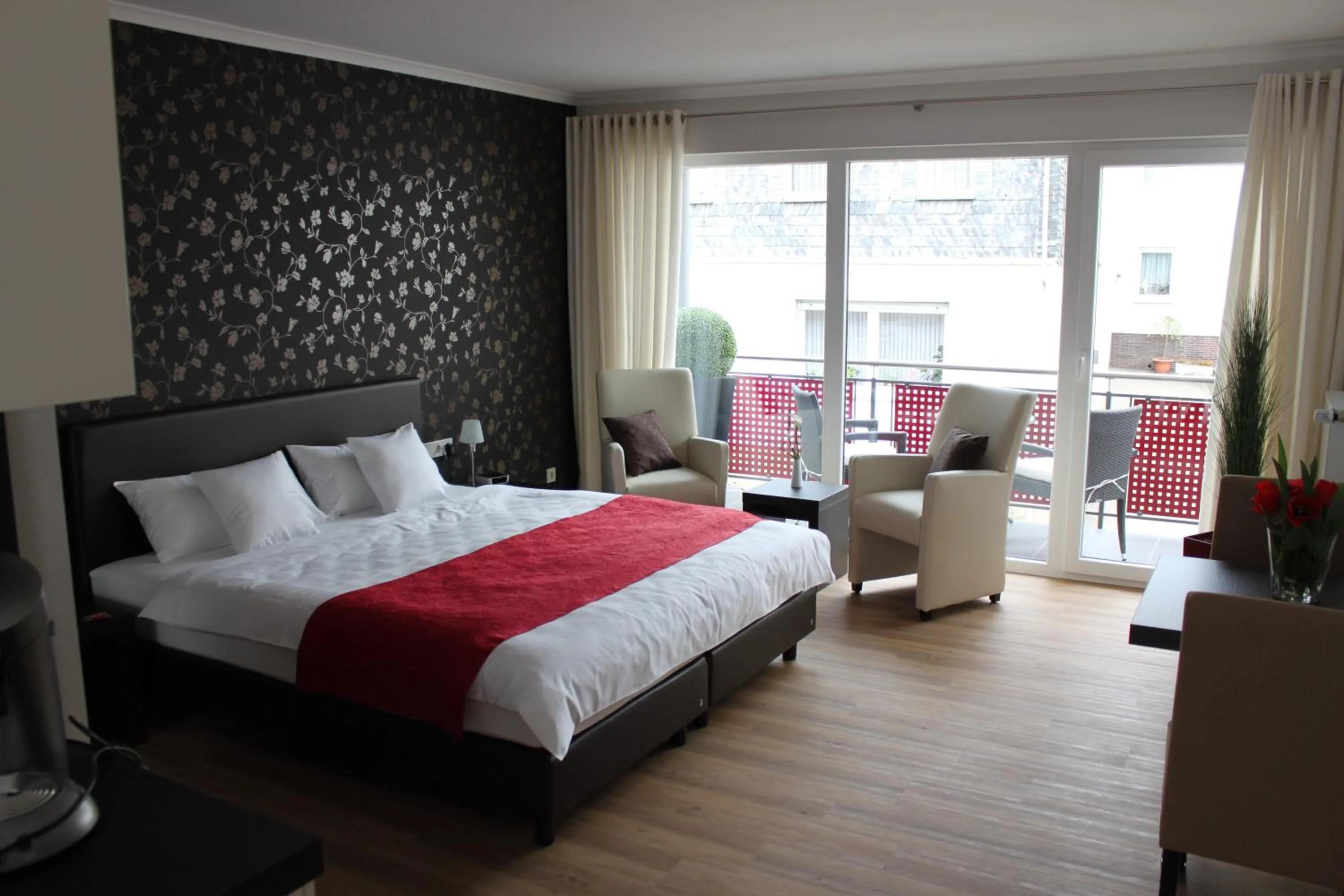 Photo of the whole room, Bed in Feriendomizil am Lindenplatz