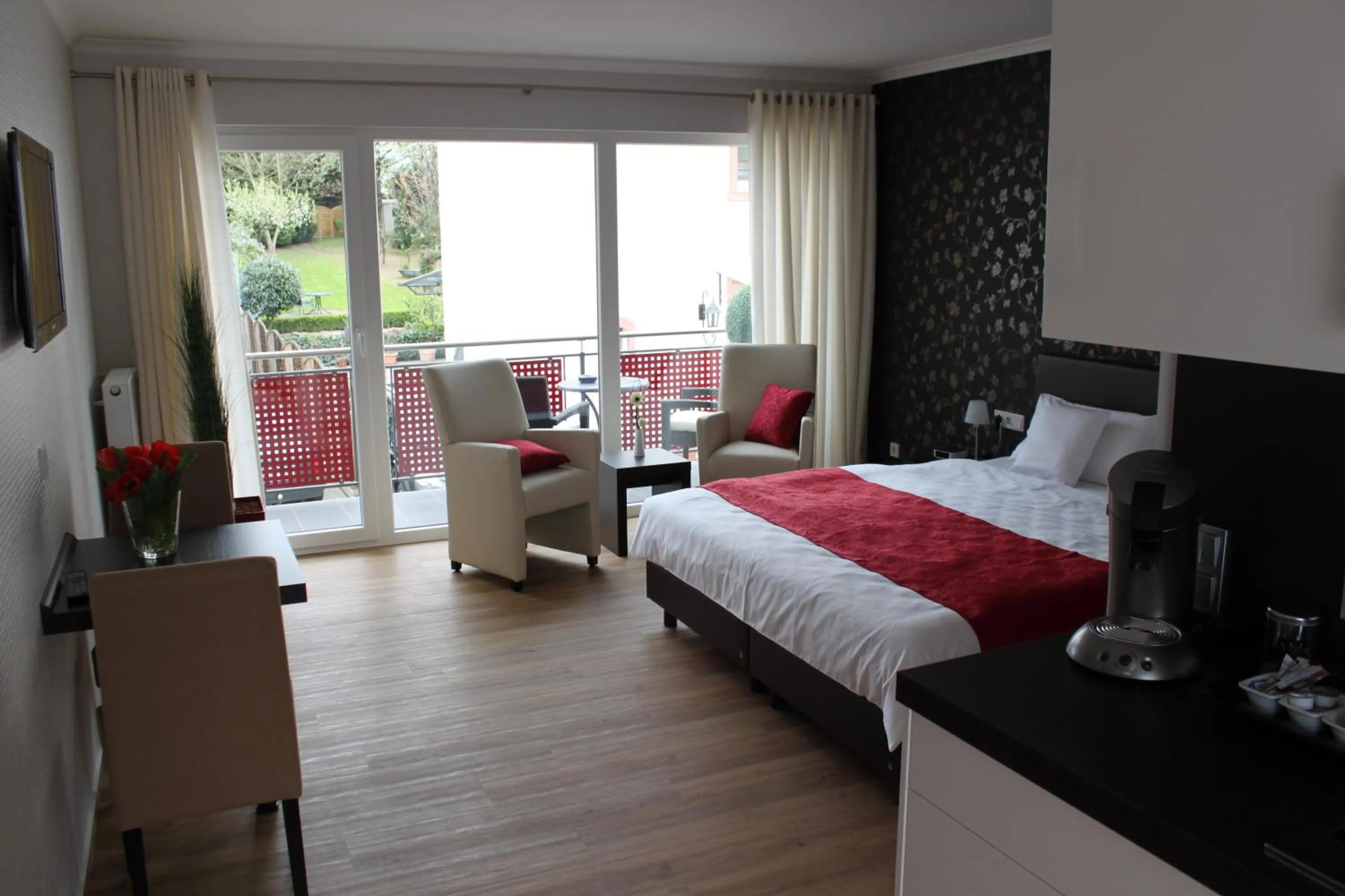 Photo of the whole room, Bed in Feriendomizil am Lindenplatz