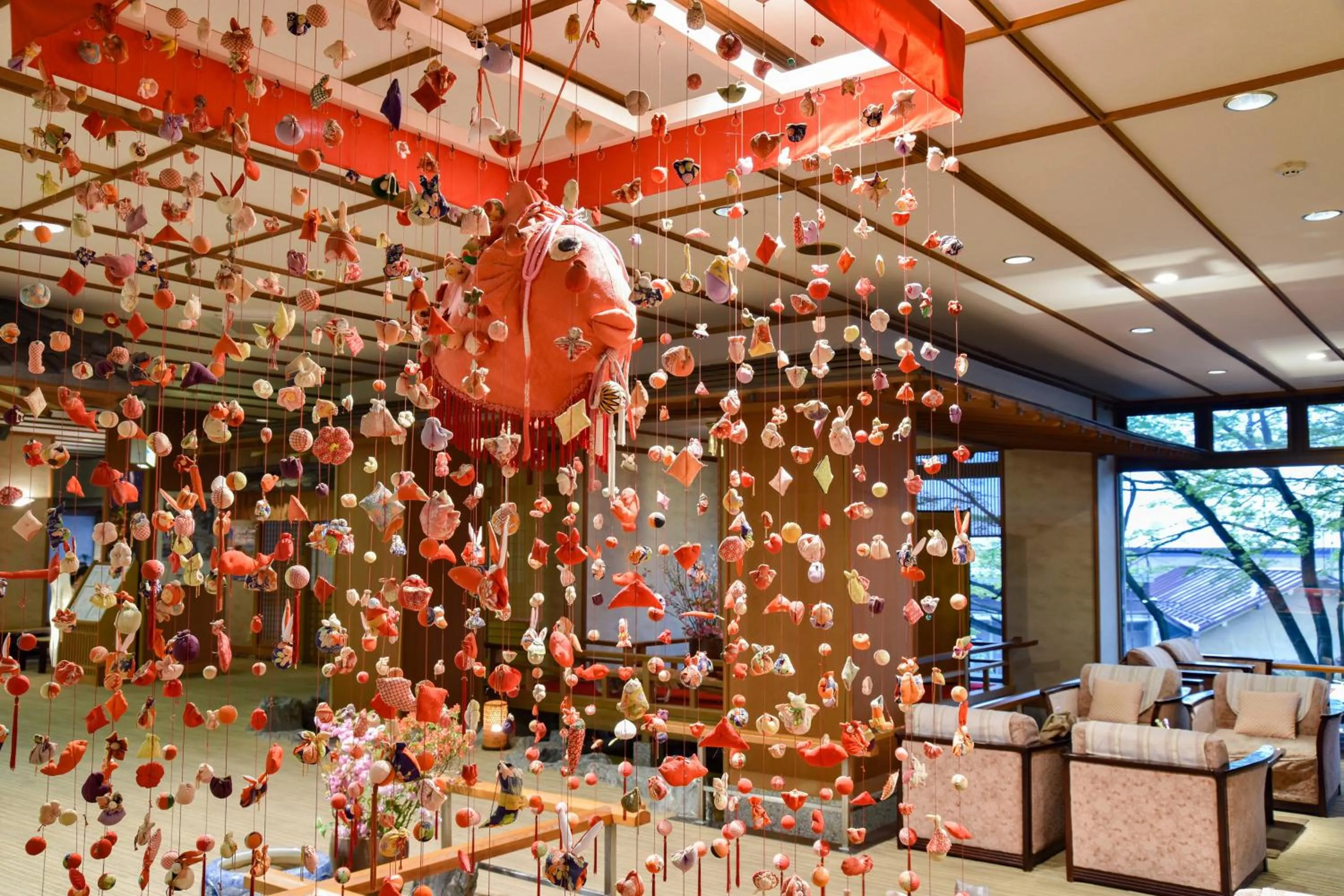 Decorative detail in Kokuya