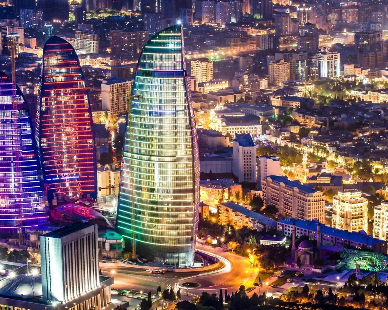 Nearby landmark in Sunday Hotel Baku