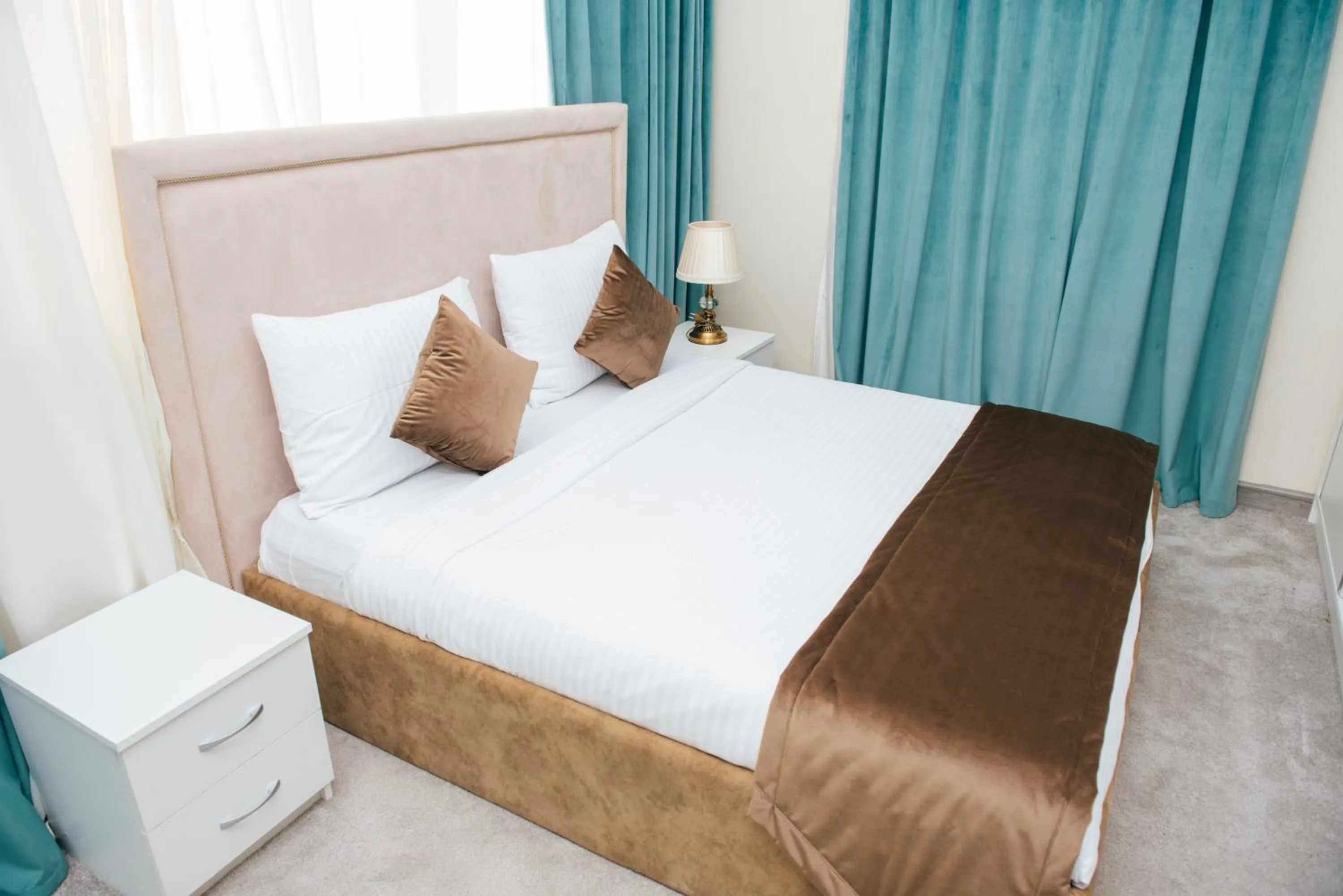 Bed in Sunday Hotel Baku