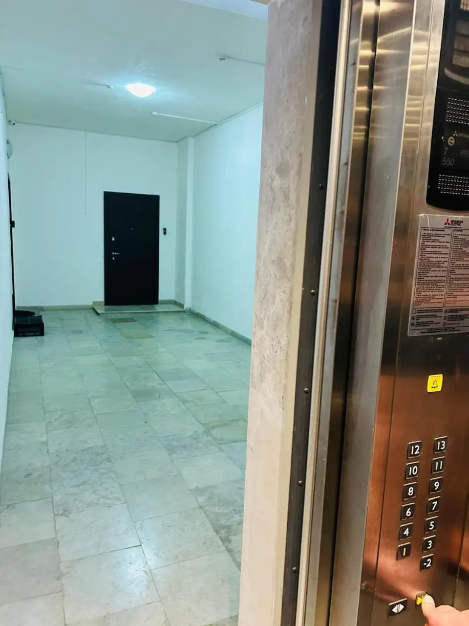 elevator in Sunday Hotel Baku