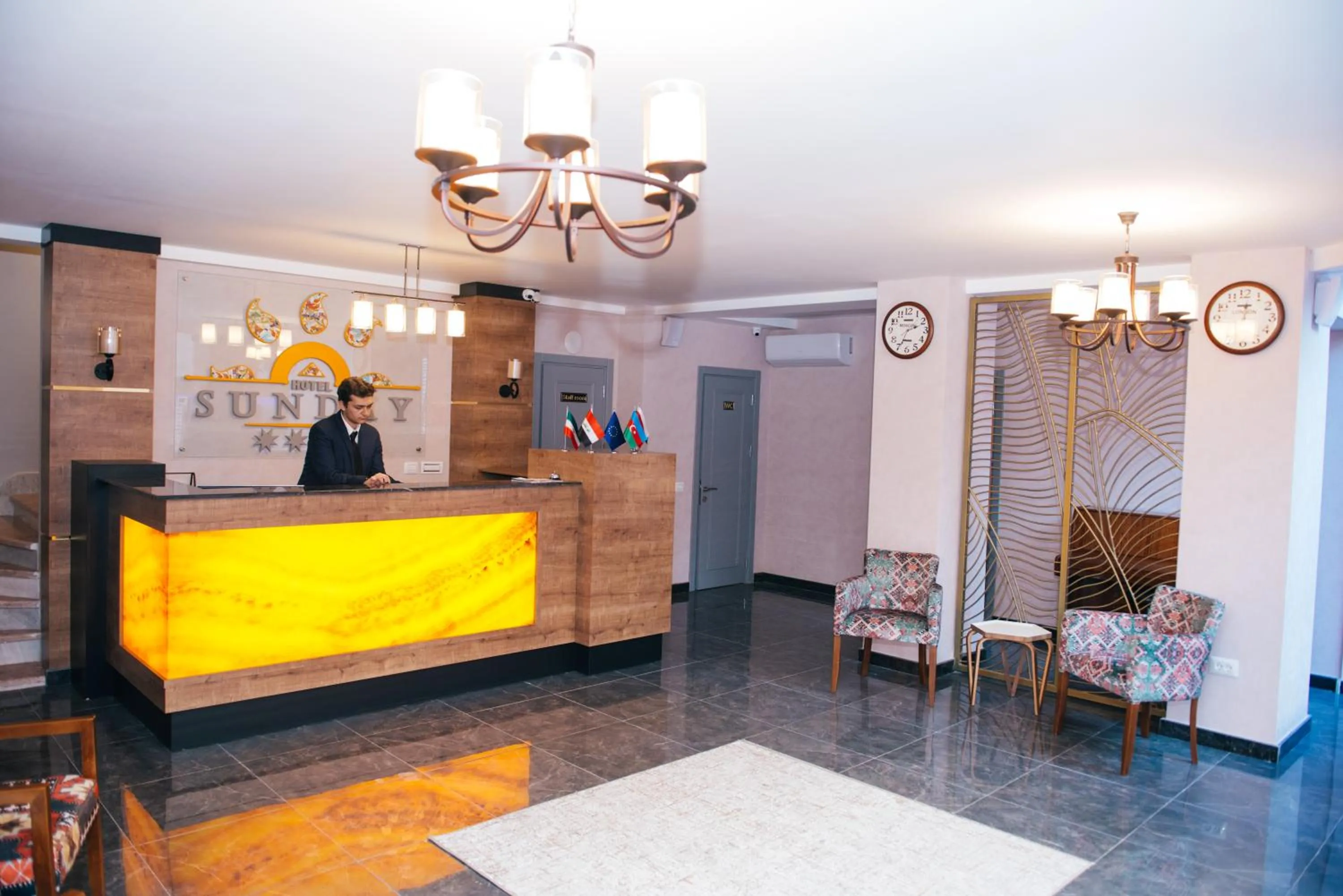 Lobby or reception in Sunday Hotel Baku