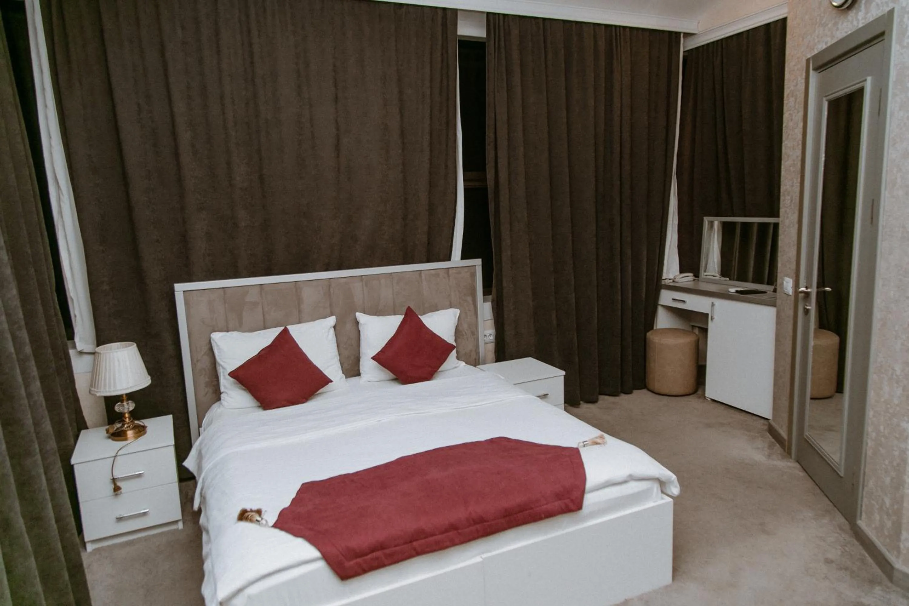 Bed in Sunday Hotel Baku