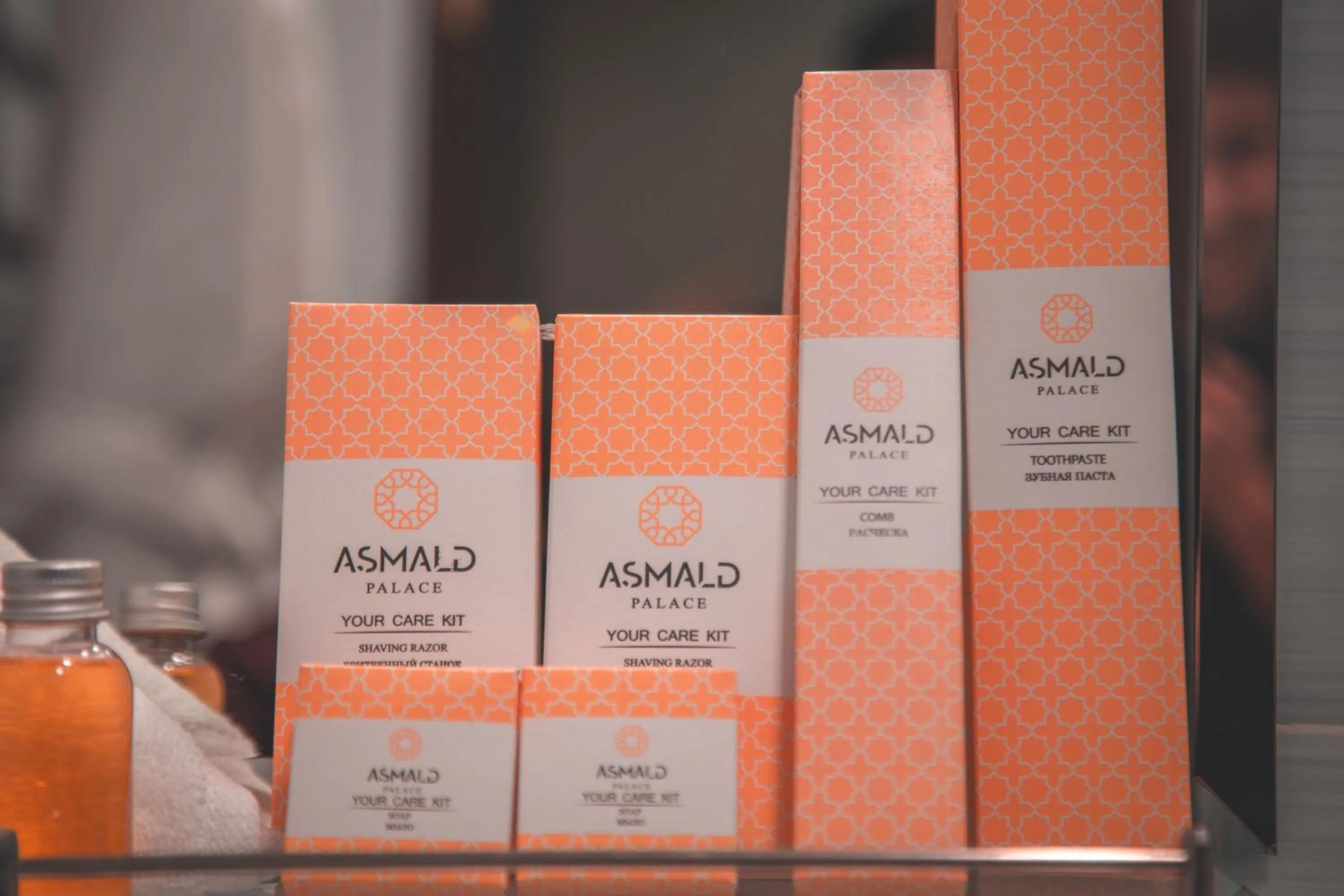 Shower in Asmald Palace Hotel