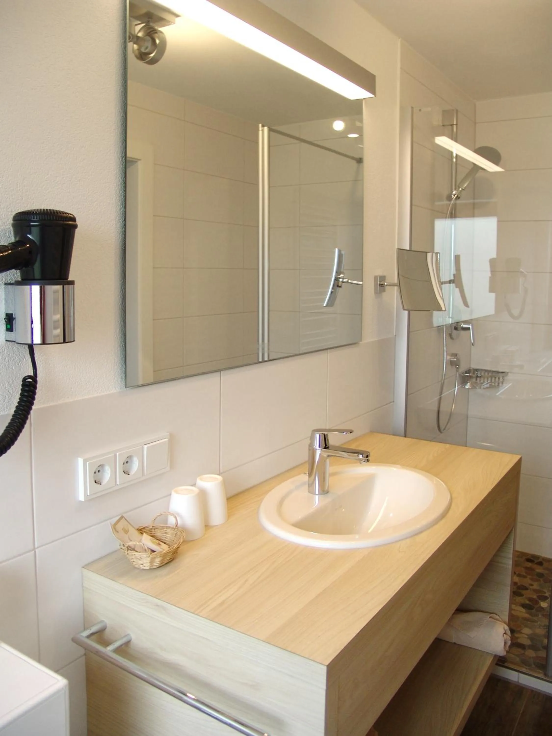 Bathroom in Hotel Alpensonne