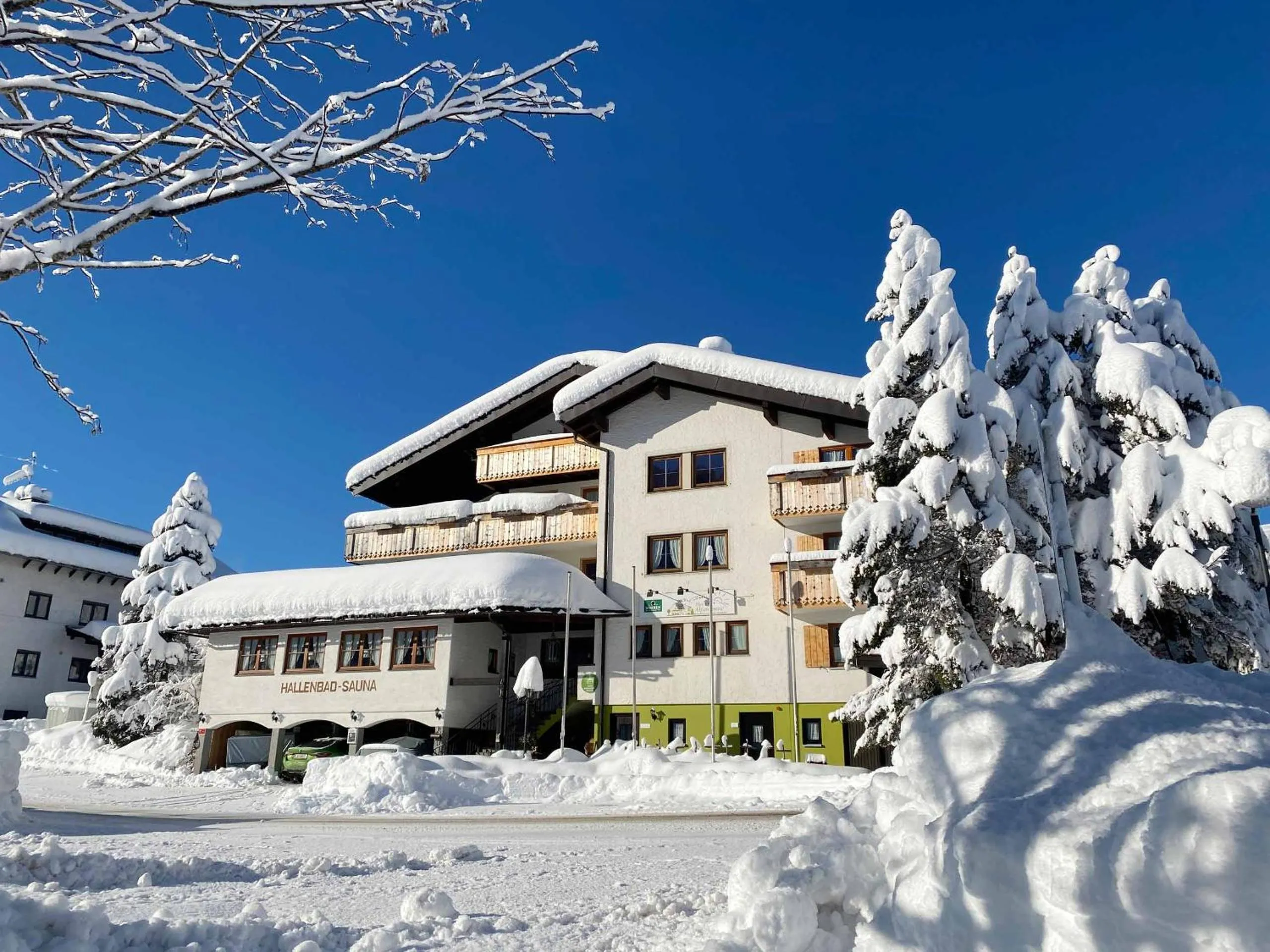 Property building in Hotel Alpensonne