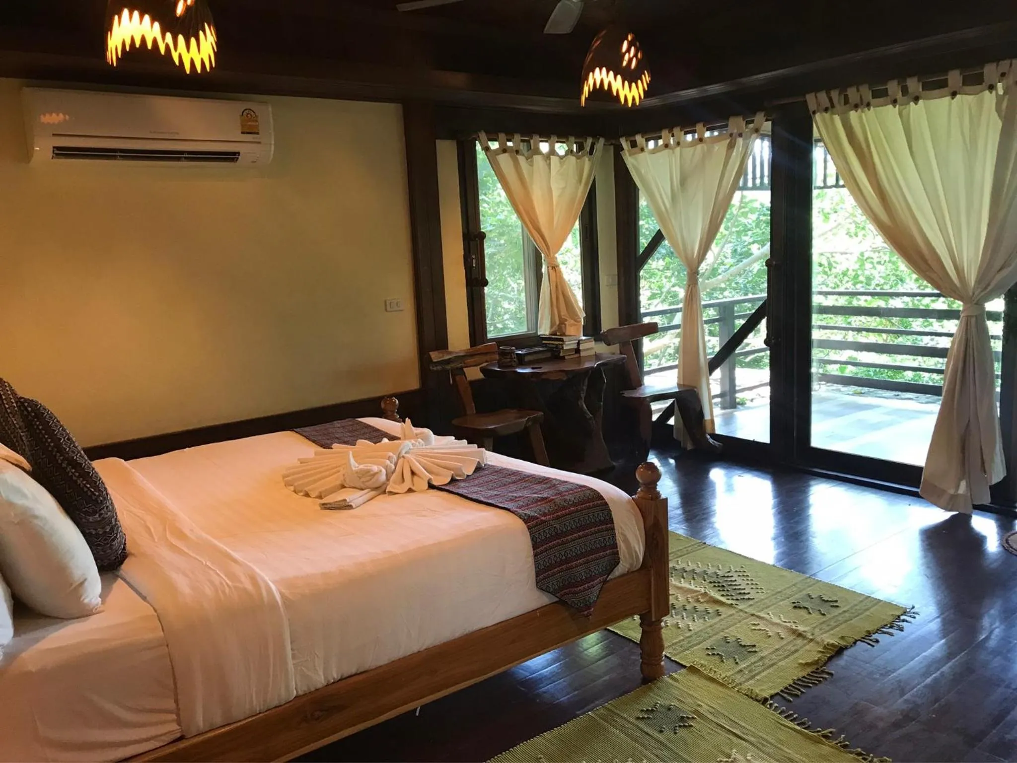 Bed in Viking Nature Resort