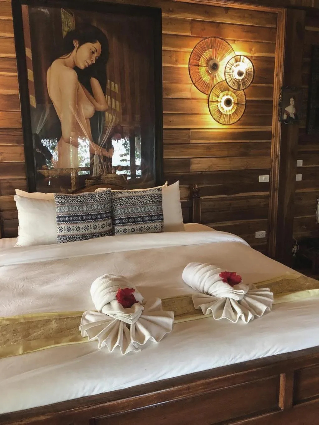 Bed in Viking Nature Resort